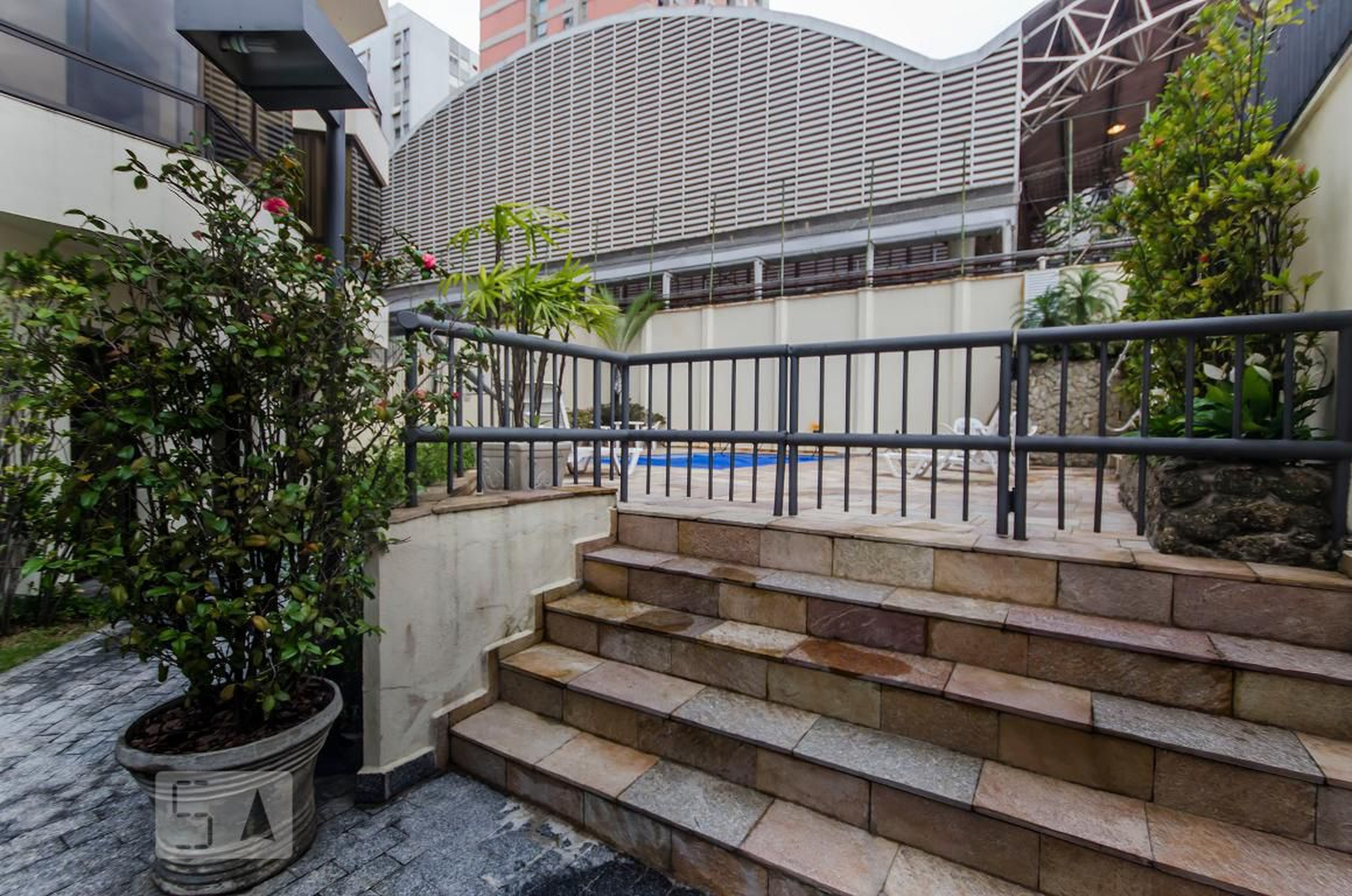 Area da piscina - Maison Chablis