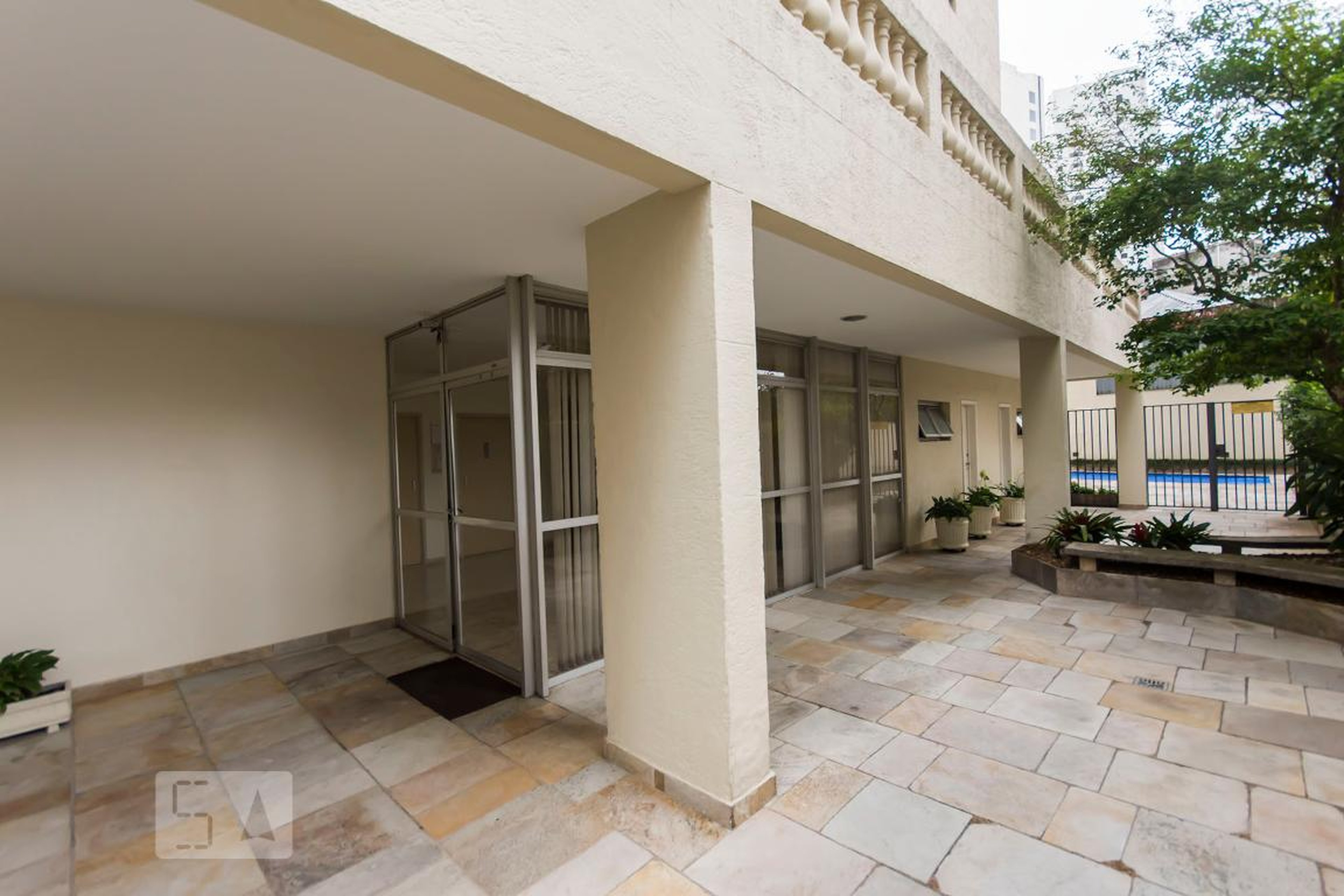 Area externa - Edifício DAngleterre