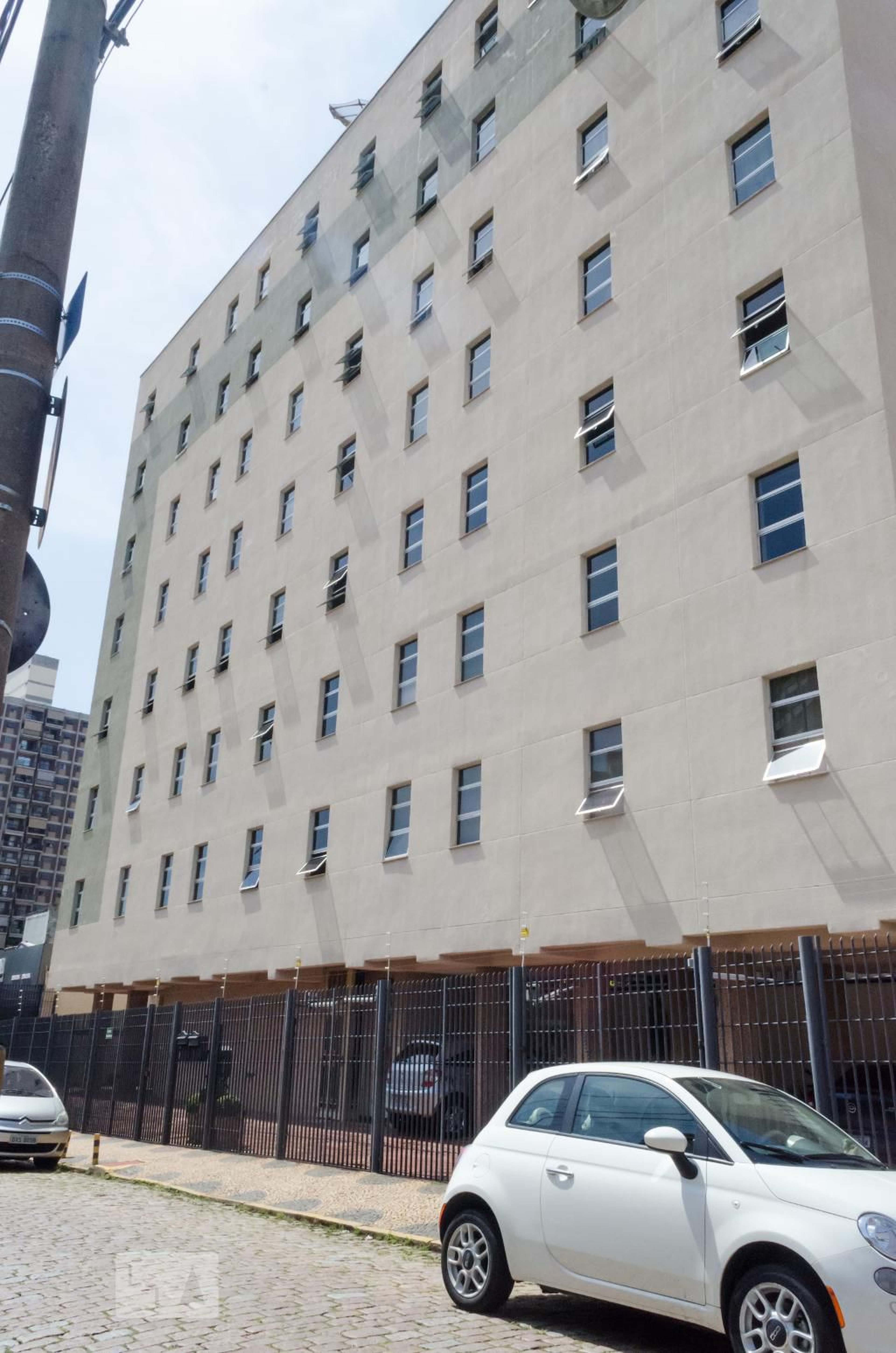 Fachada do prédio Edifício do Peta