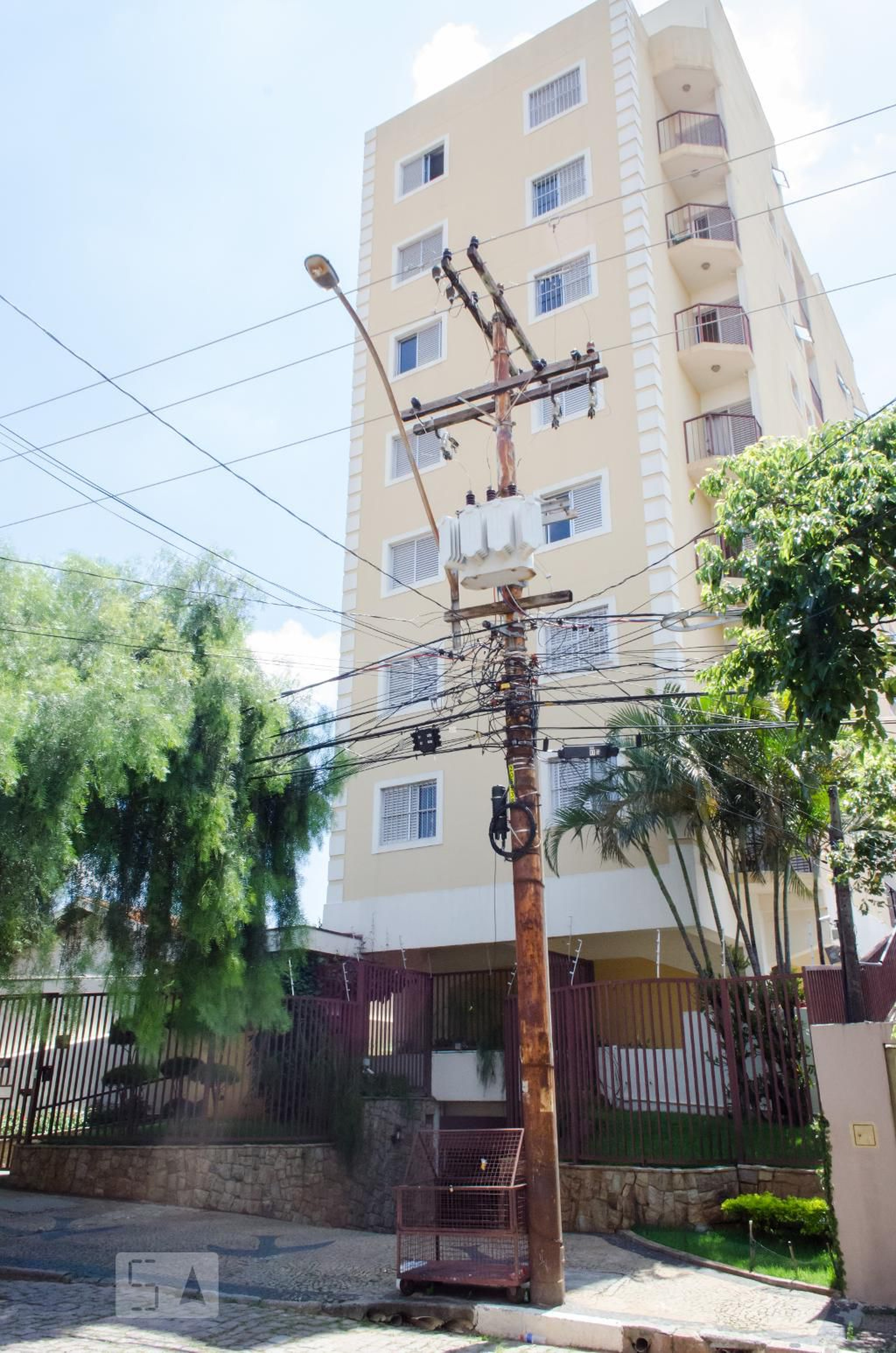 Fachada do prédio Edifício Pio XII