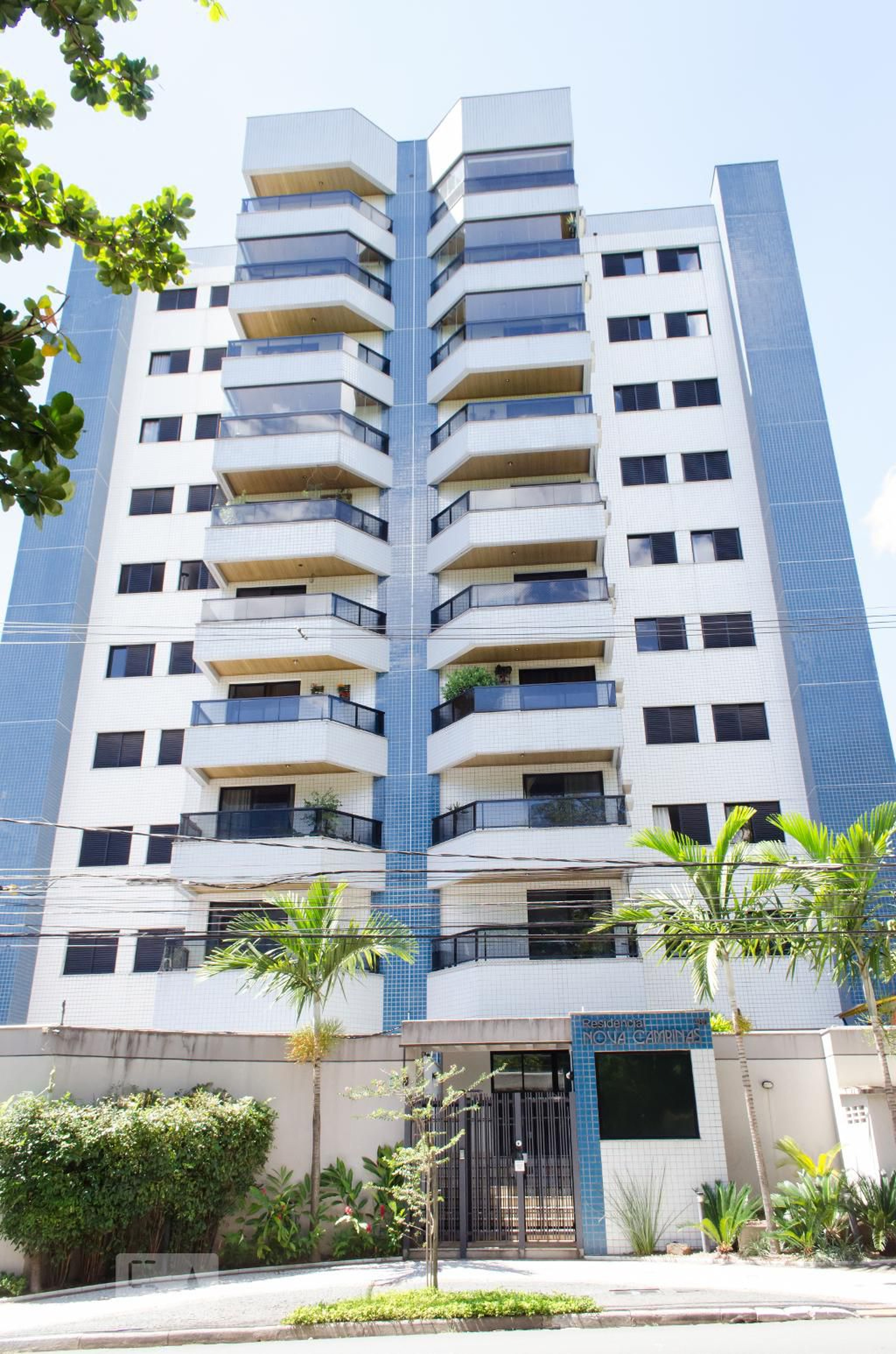 Fachada do prédio Residencial Nova Campinas