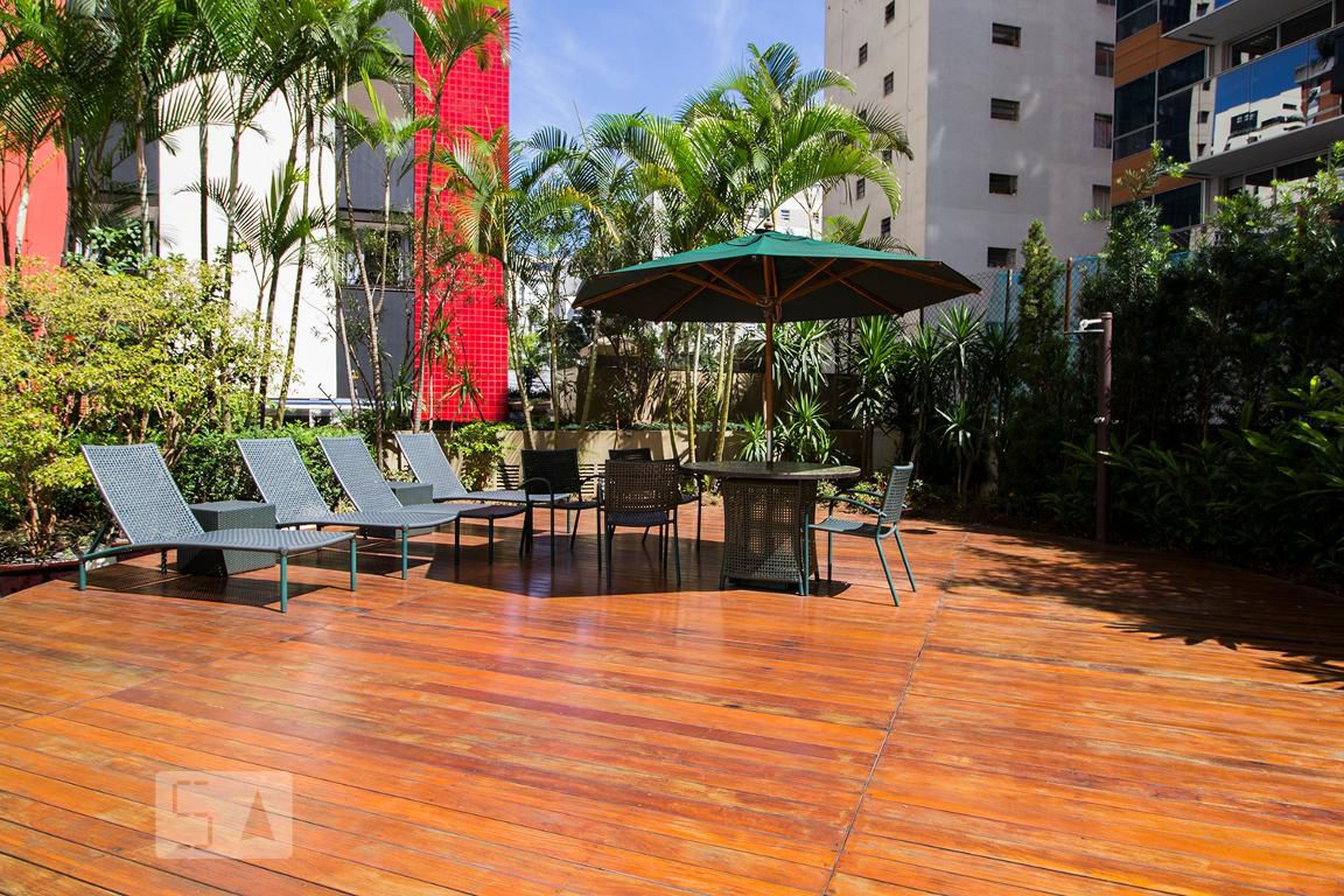 Area externa - Edifício Georges Gazale