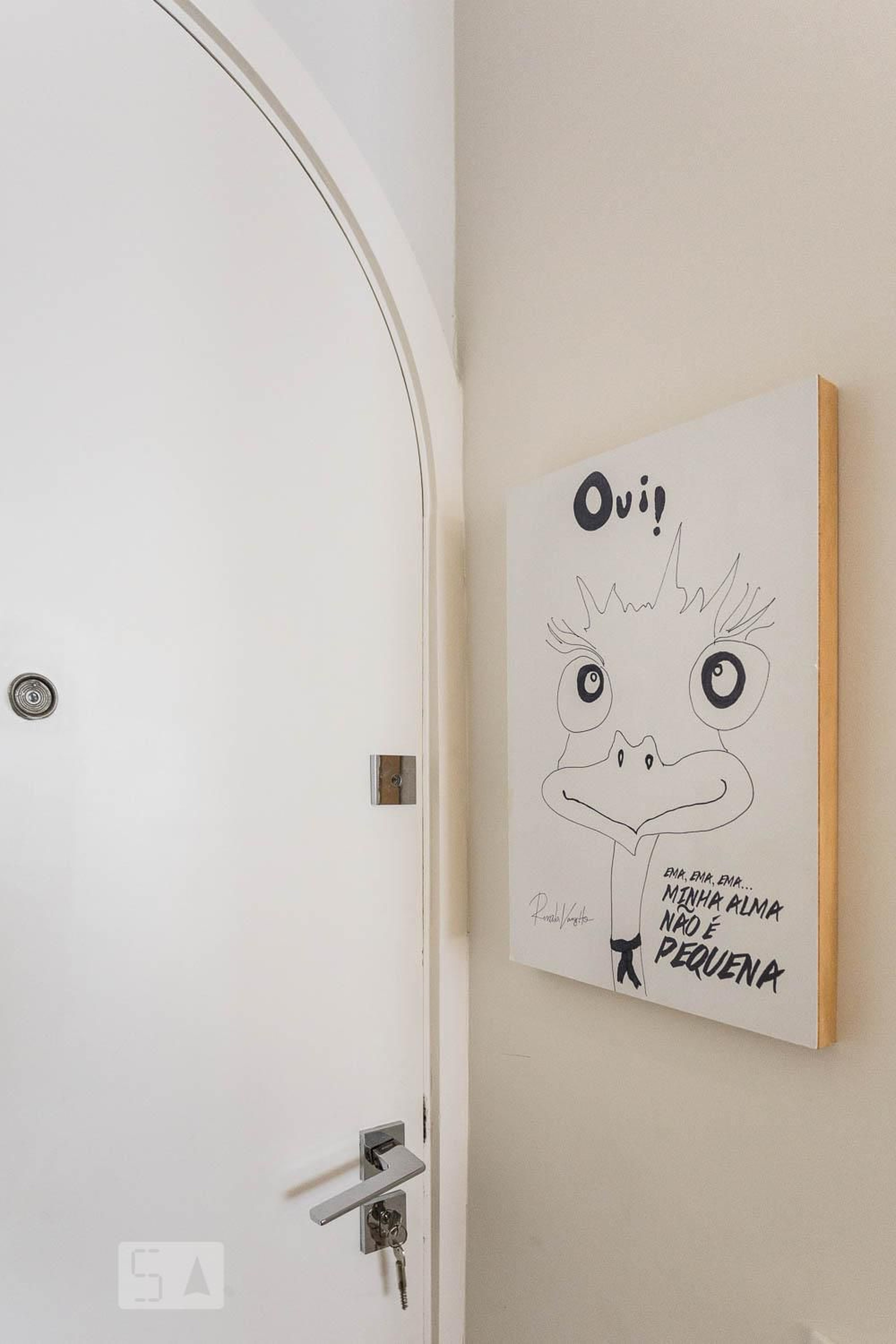 Entrada social - Edifício Doralice