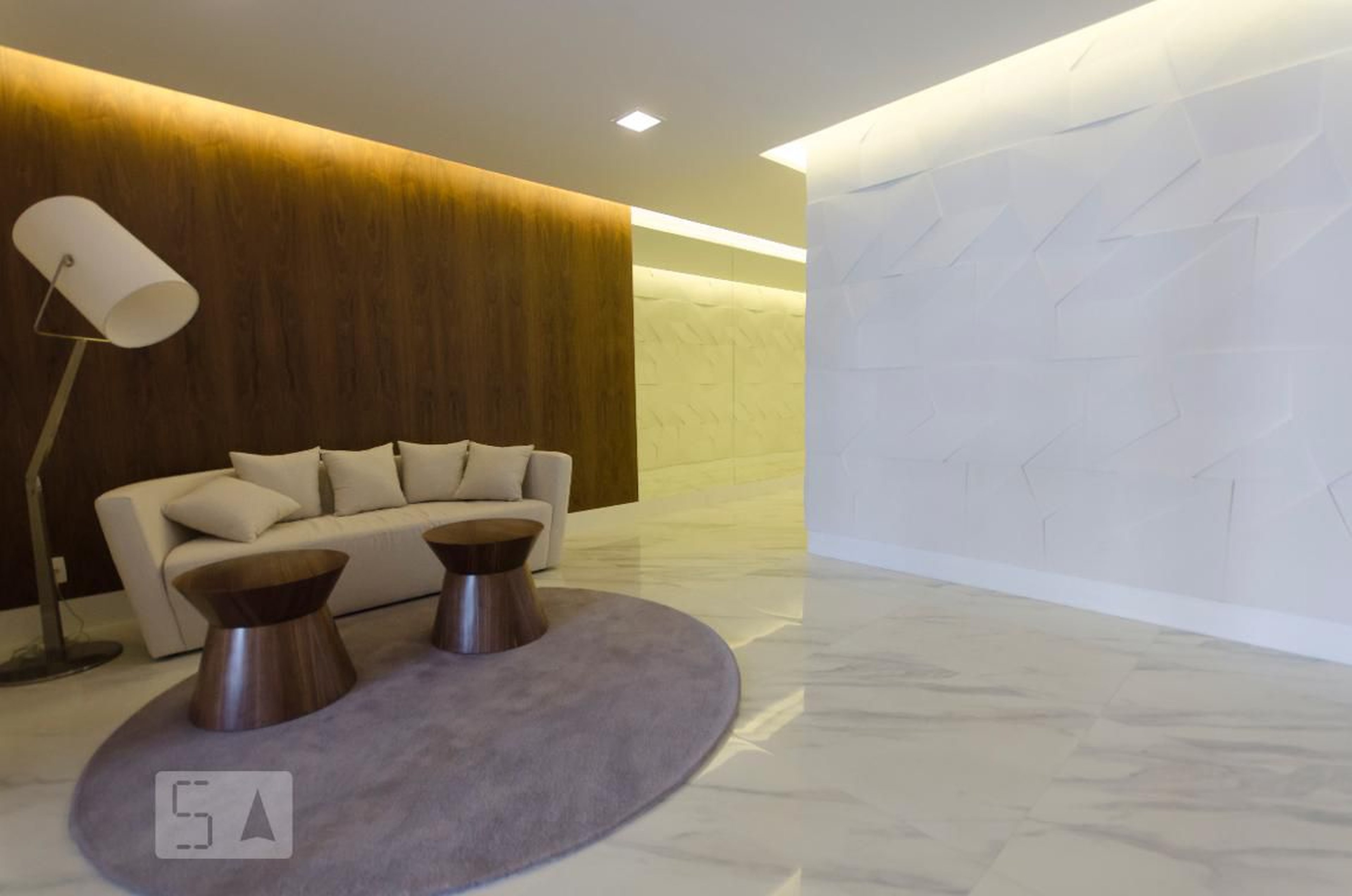 Hall de entrada Condomínio em Rua Cajaíba, 452