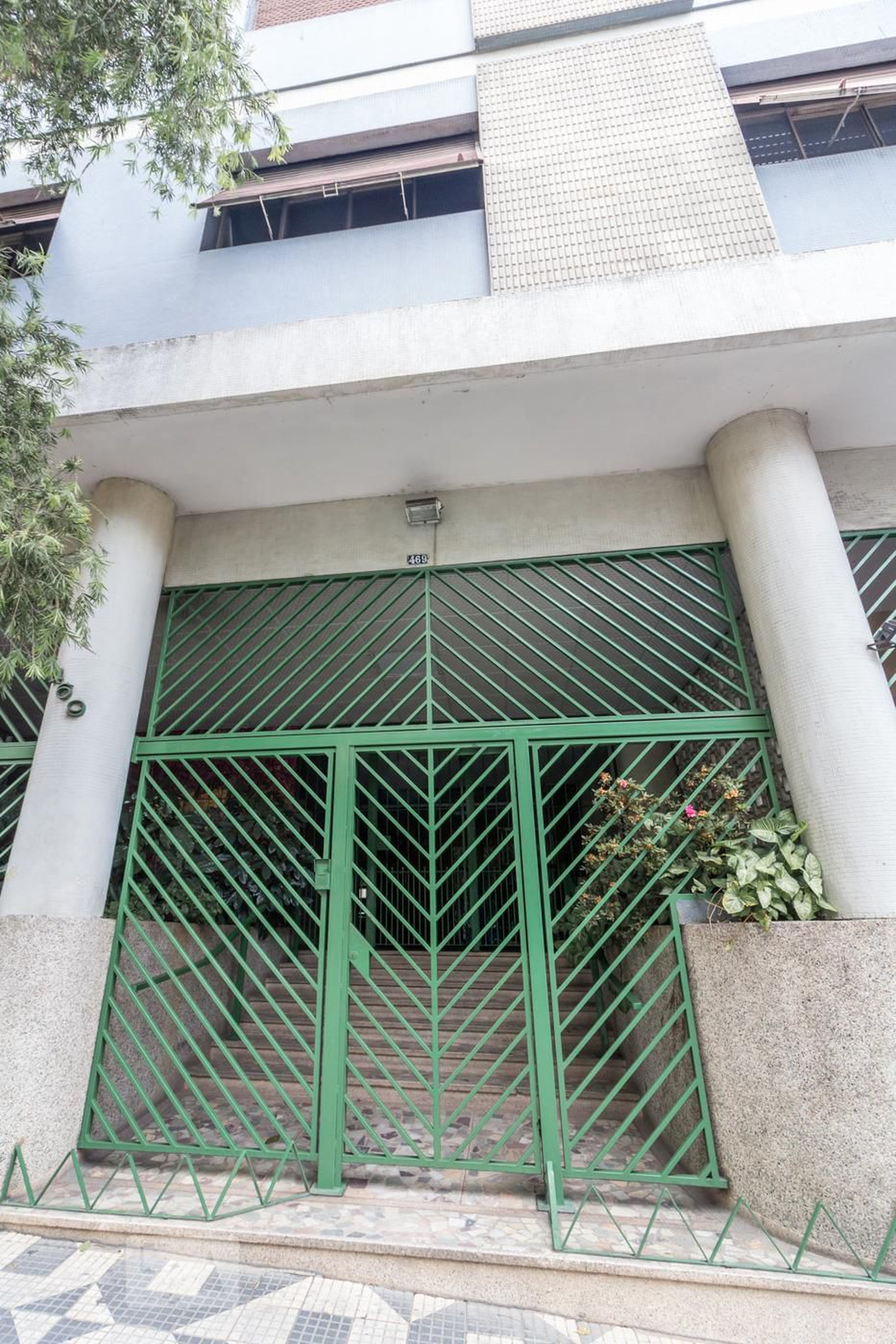 Fachada Condomínio em Rua Afonso Pena, 459