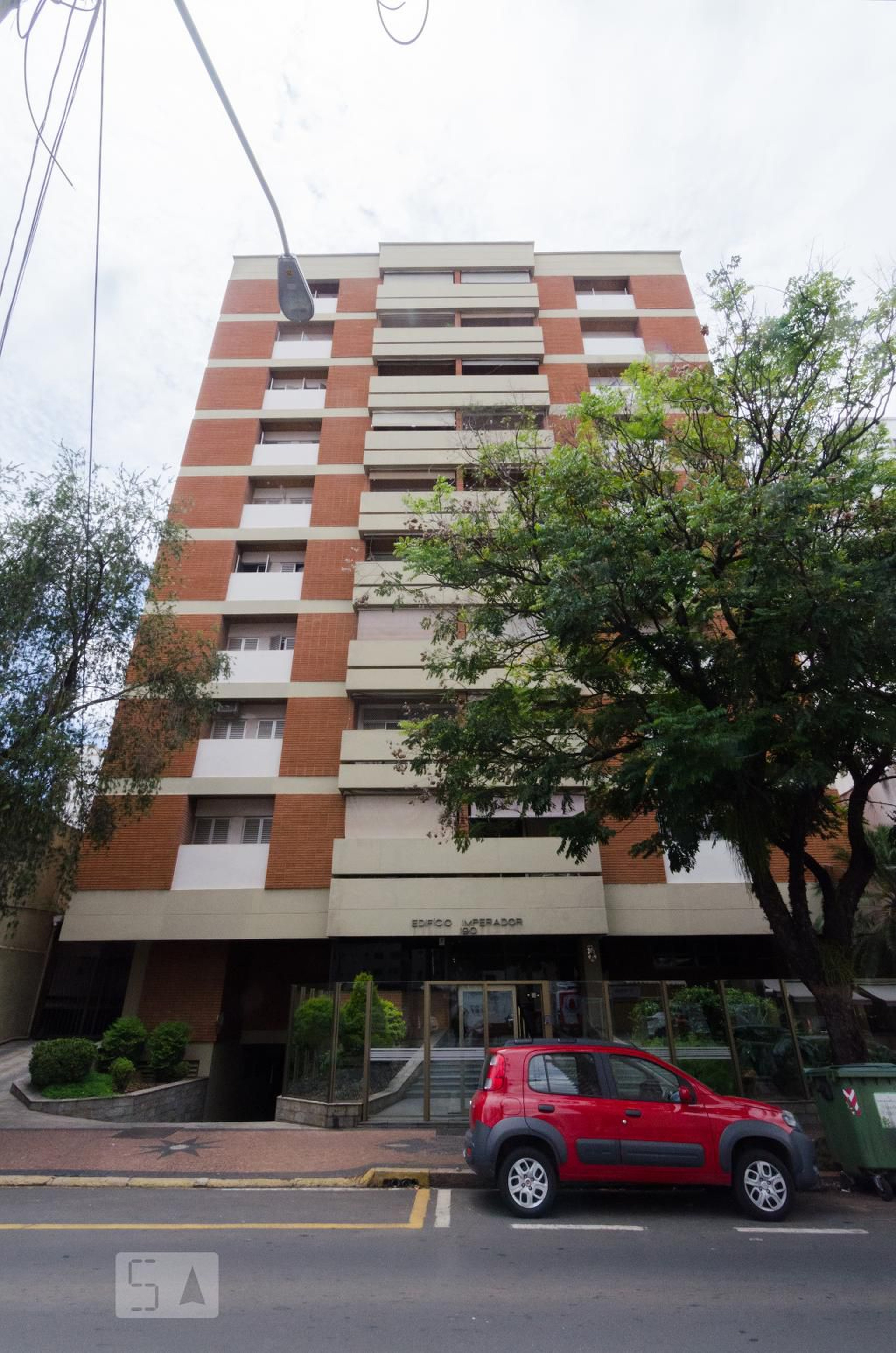 Fachada do prédio Condomínio Imperador