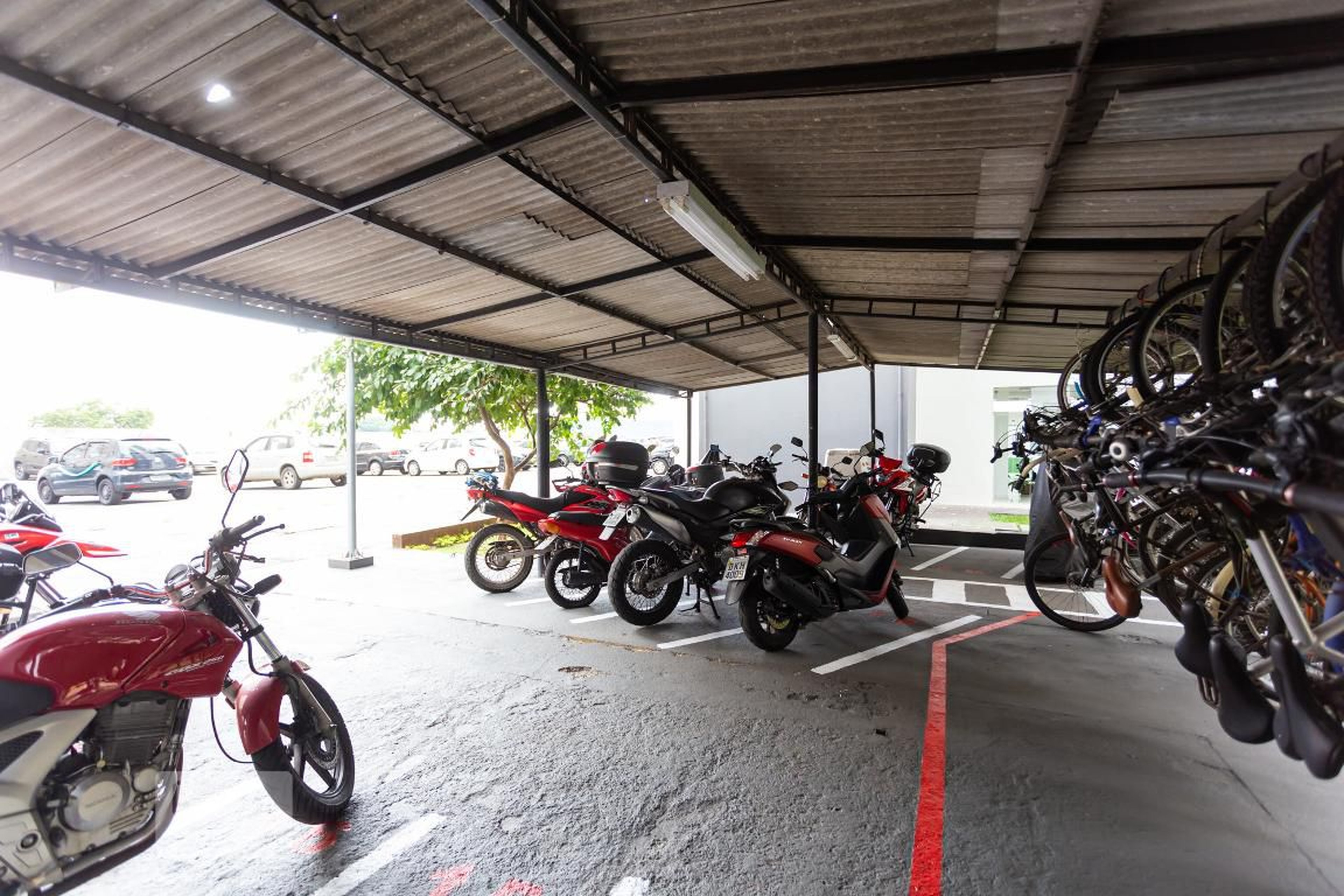 Bicicletario - Flamboyant