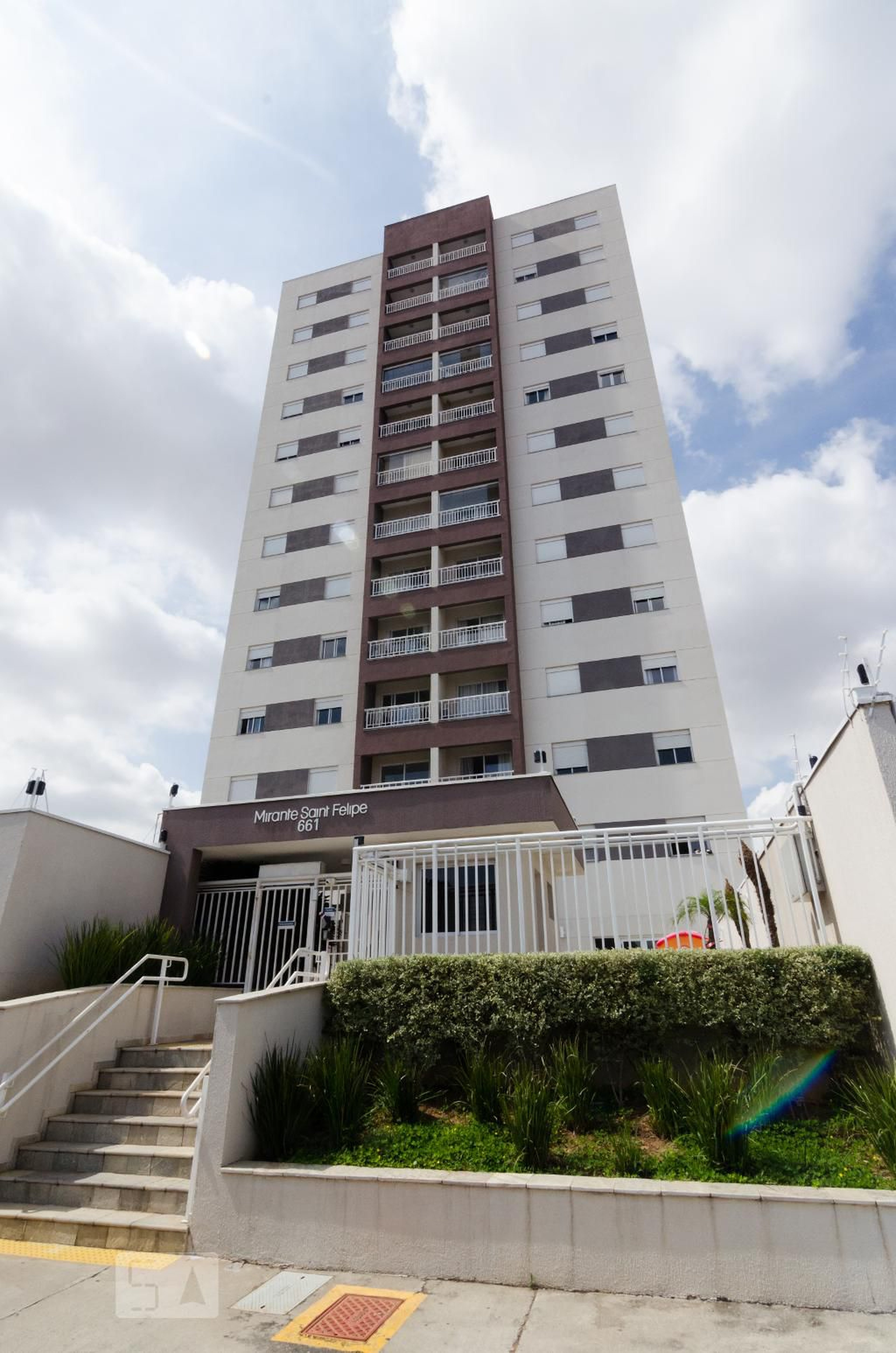 Fachada do prédio Condomínio Mirante Saint Felipe