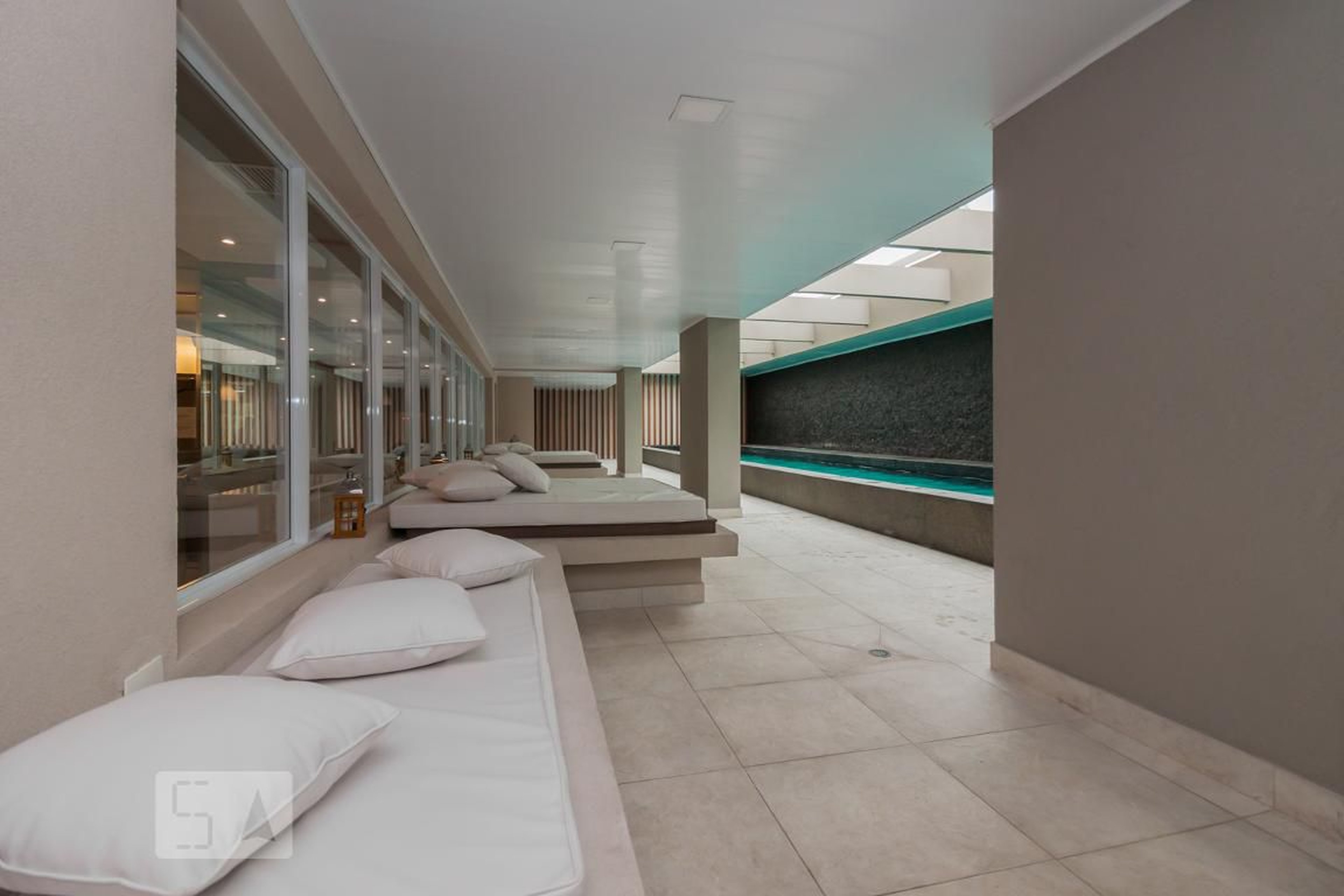 Piscina aquecida - Led Barra Funda Residencial