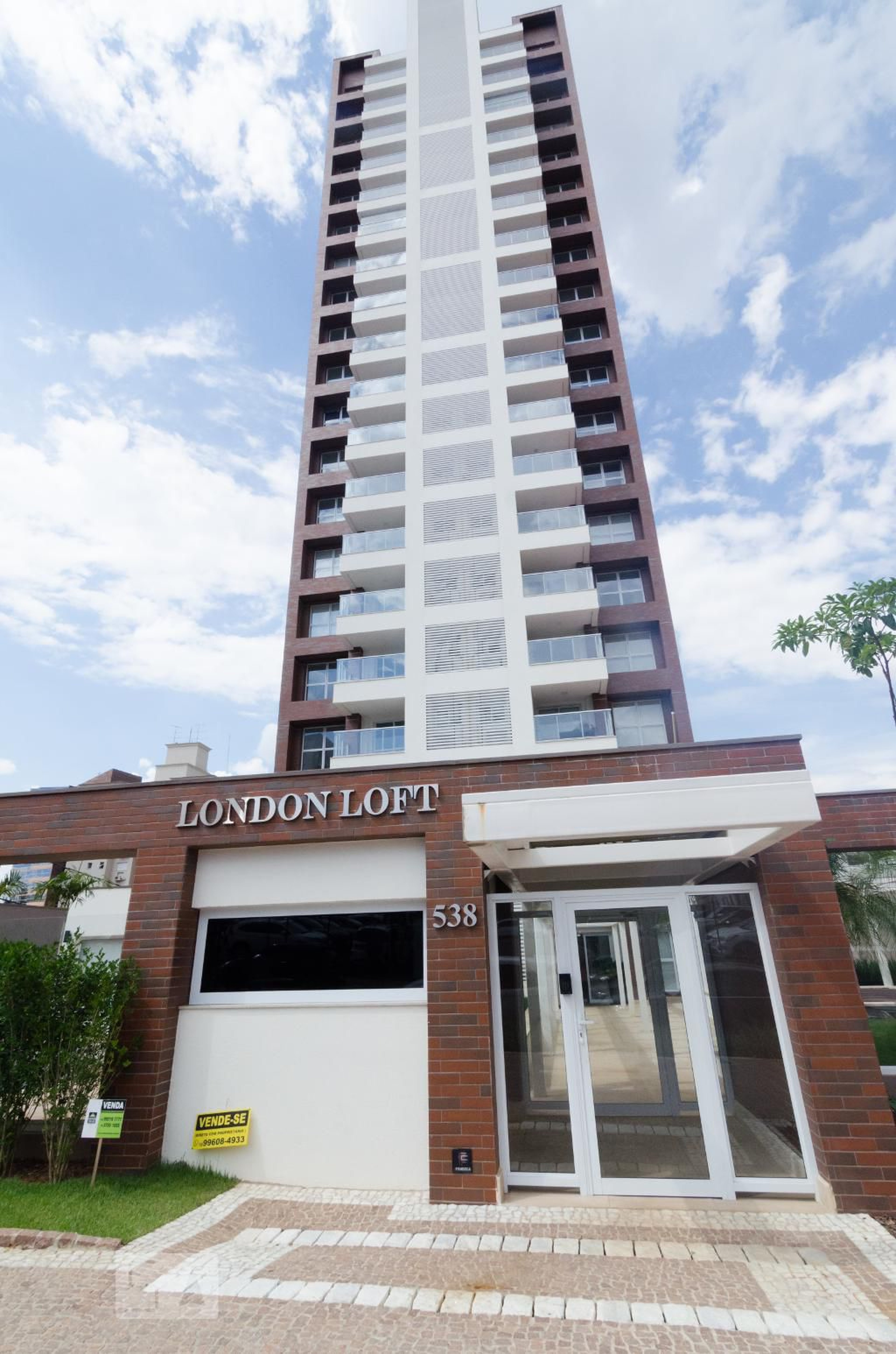 Fachada do prédio Condomínio London