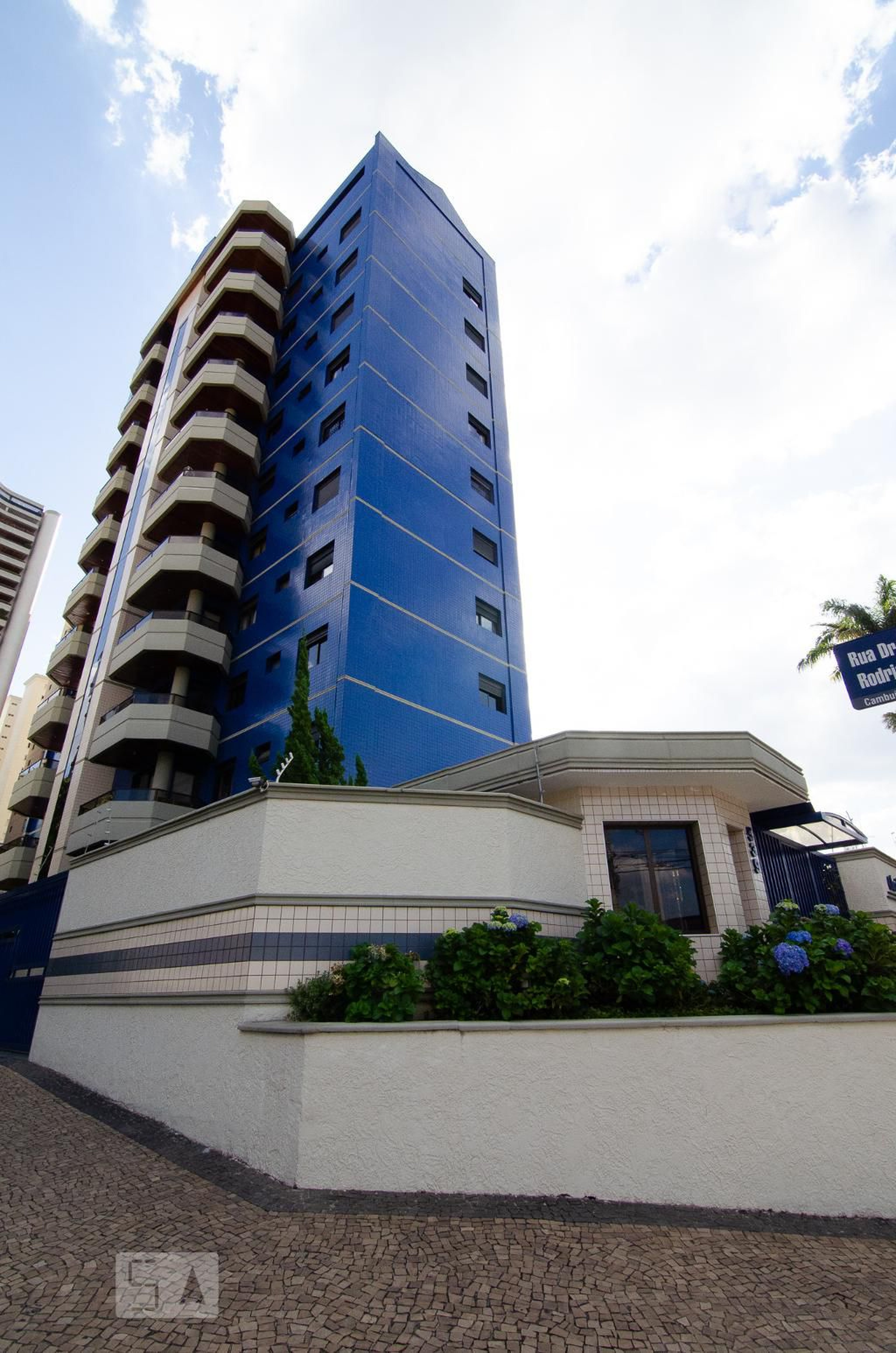 Fachada do prédio Condomínio Claridge