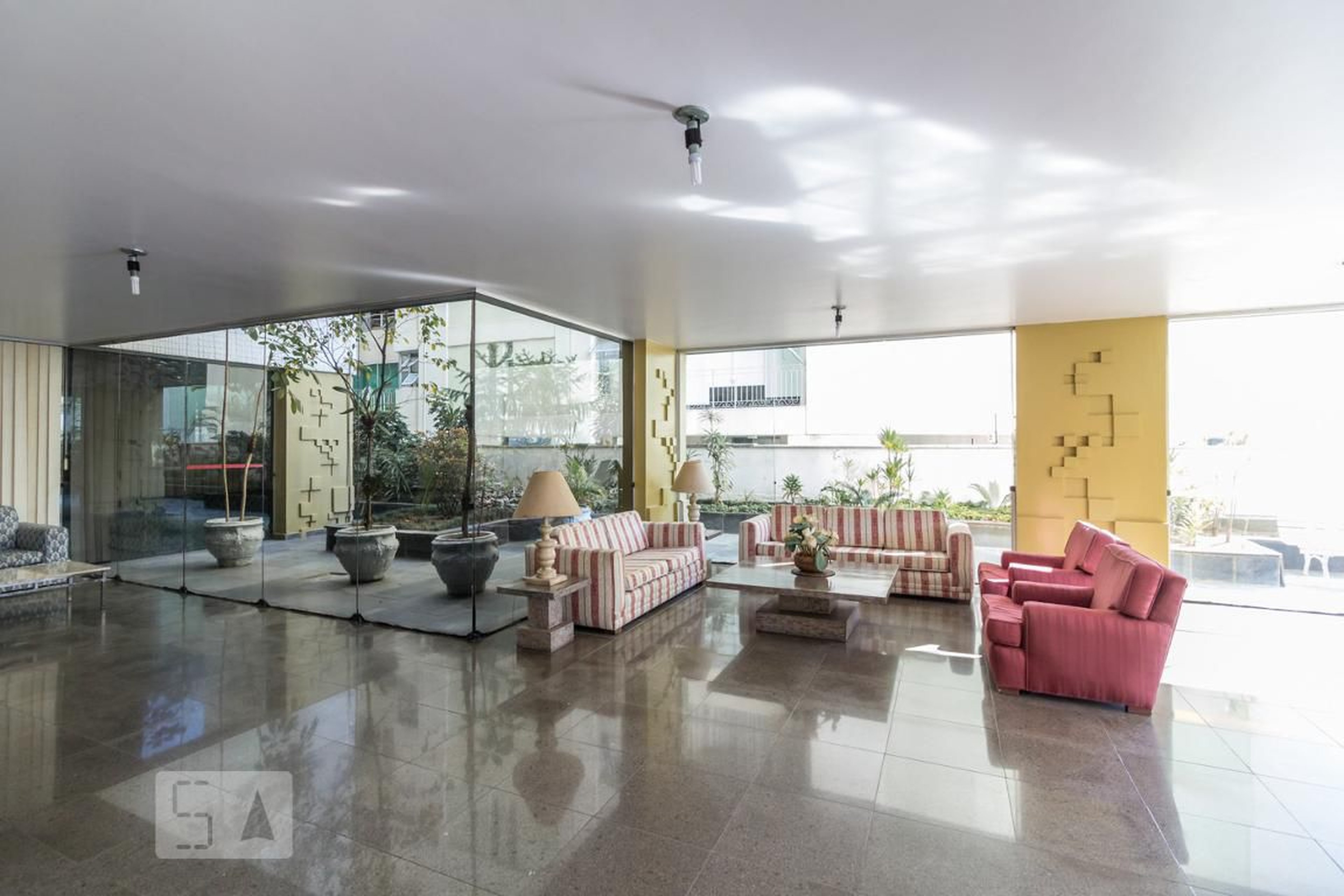 Hall de entrada - Jardim Vila D’Este