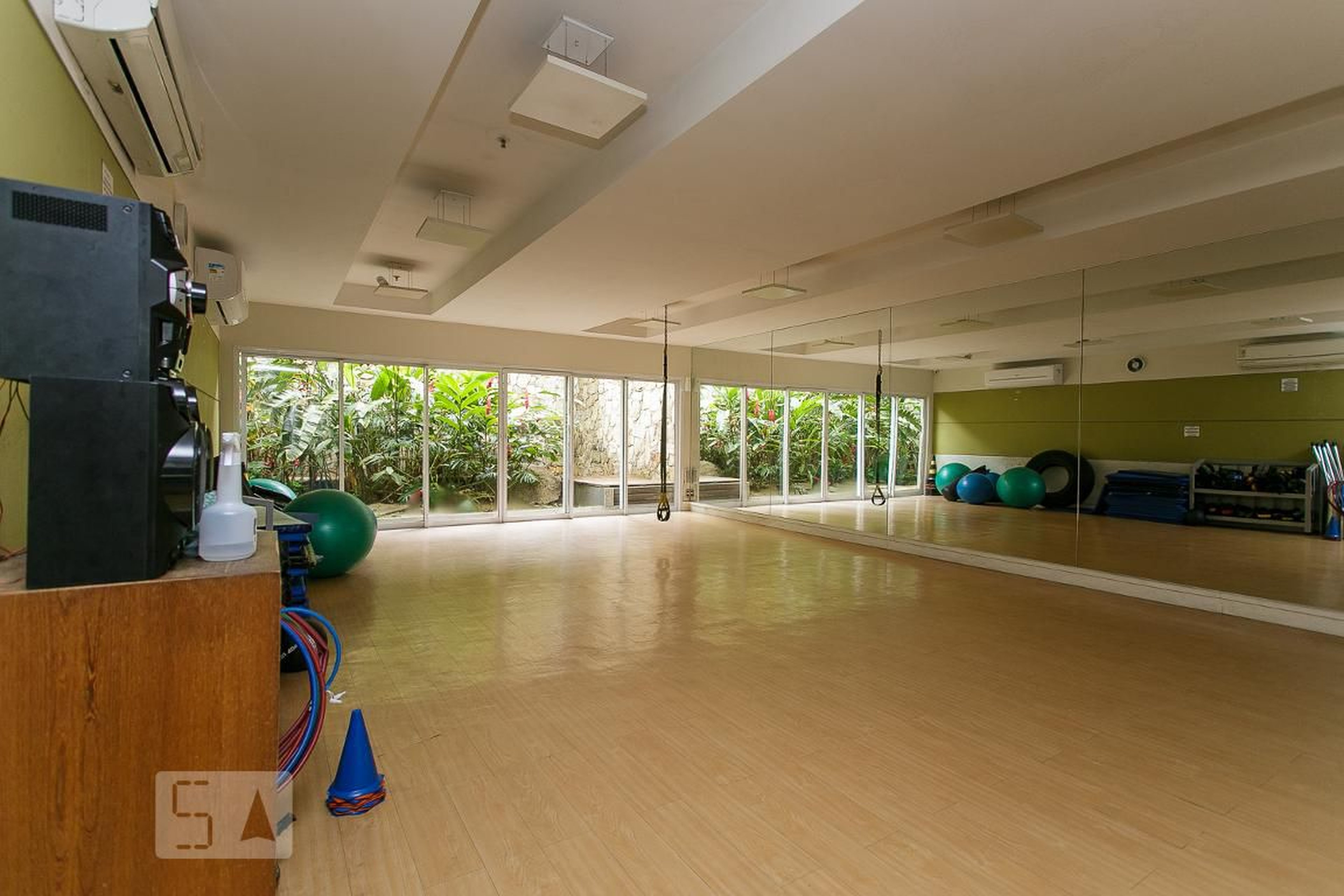 Sala de ginástica - Blue Vision