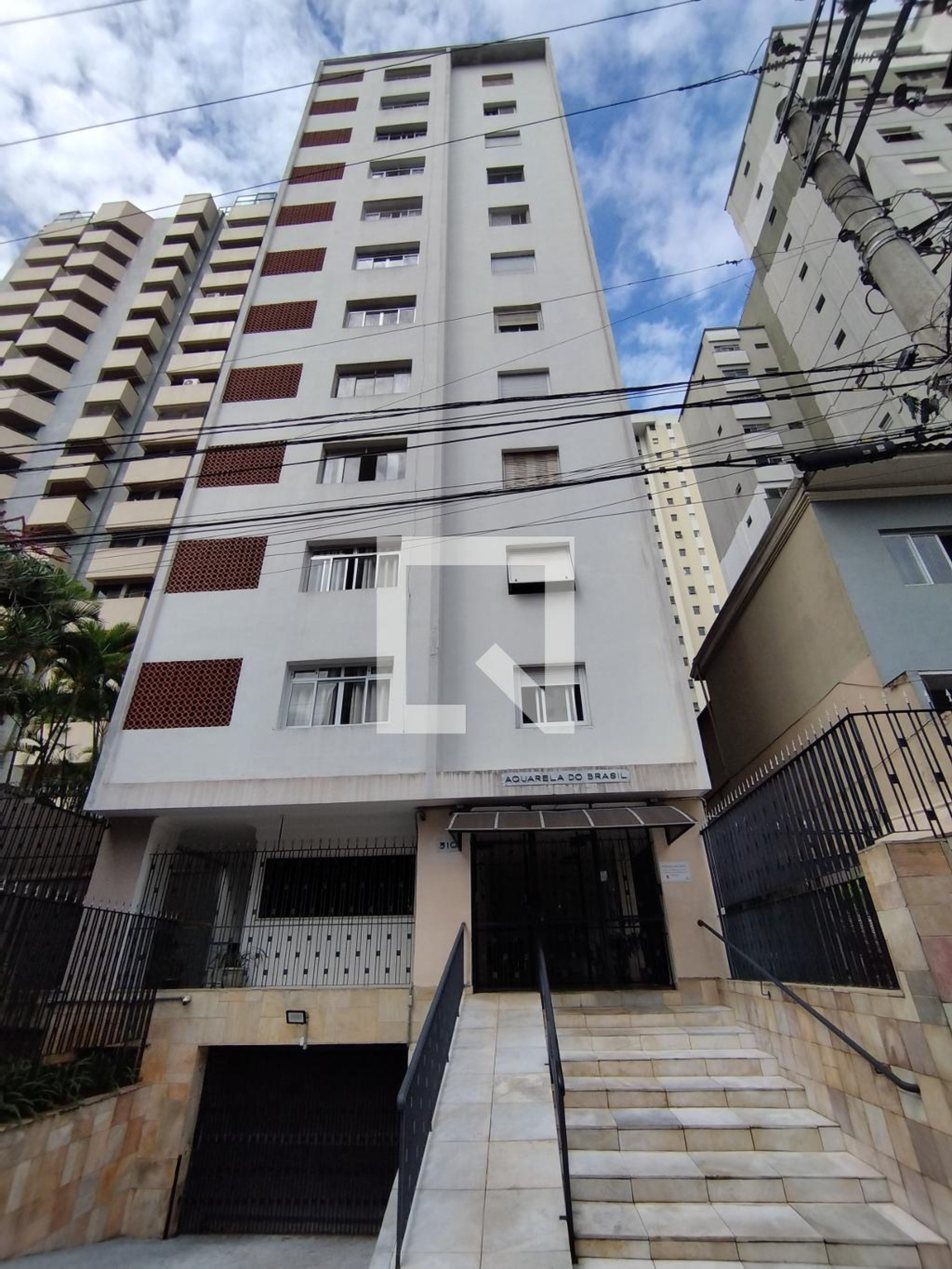 Fachada do Prédio Edifício Residencial Aquarela Brasil
