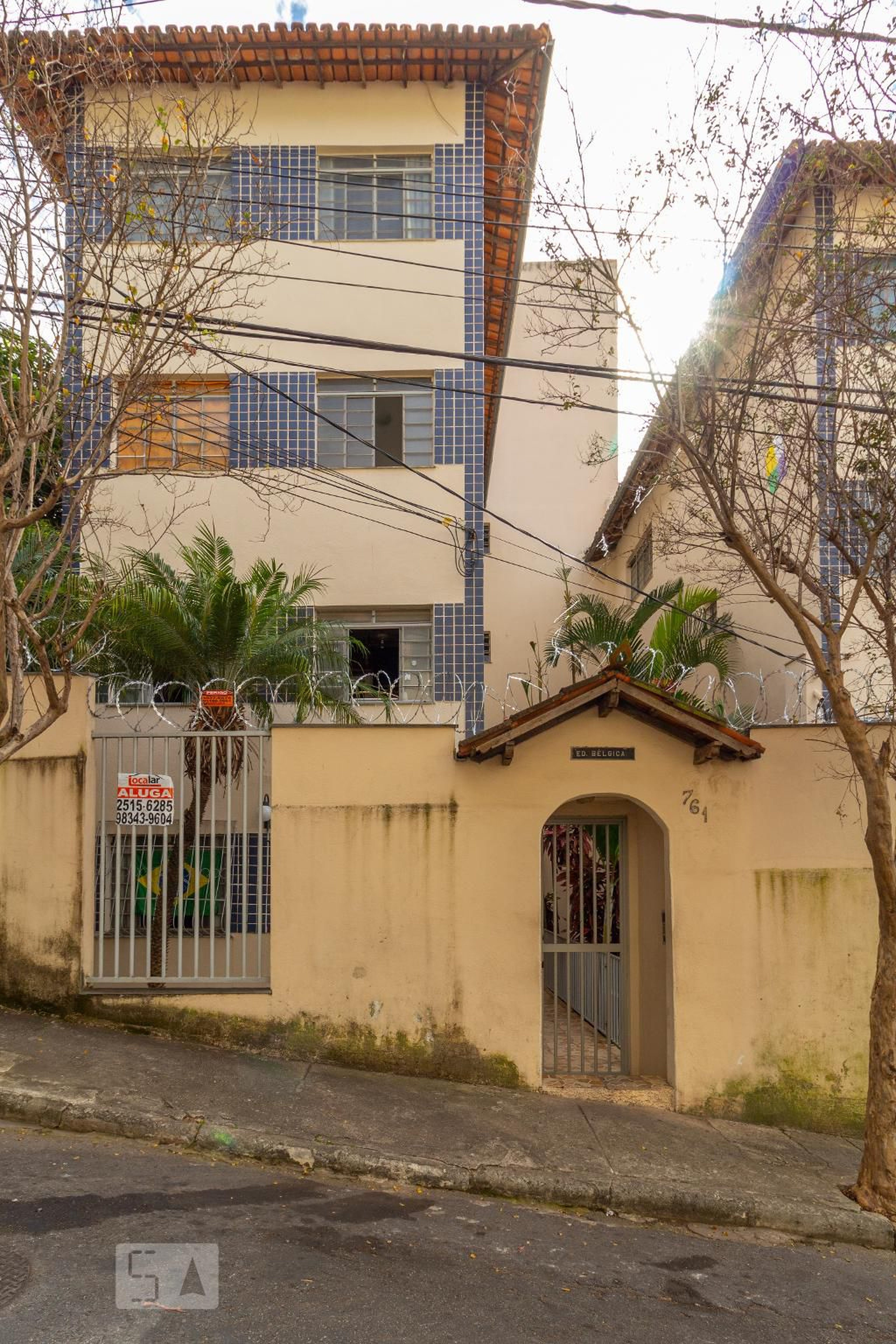 Fachada Condomínio em Rua São Luiz, 761