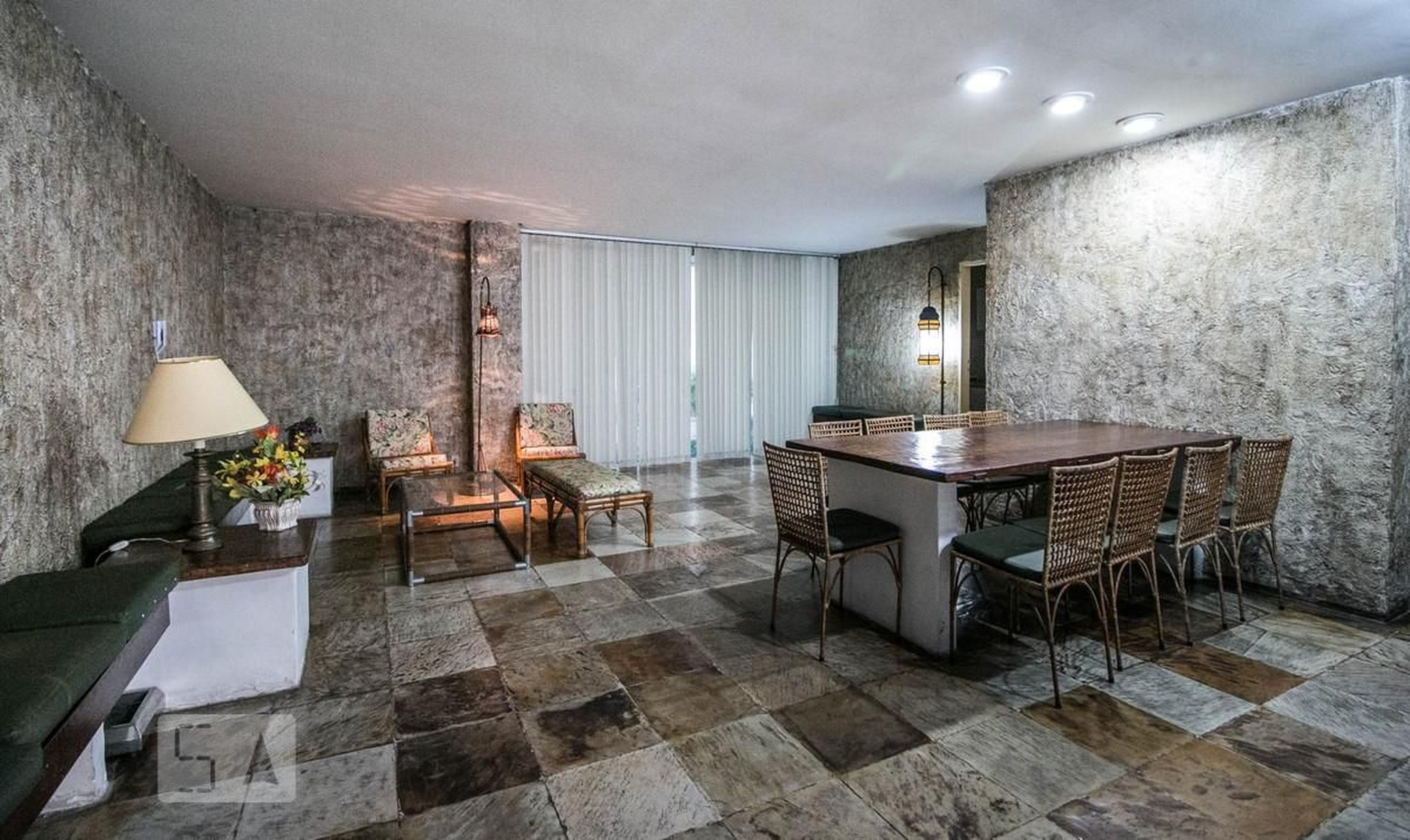 Salão de festas - Edificio Carlo Crivelli