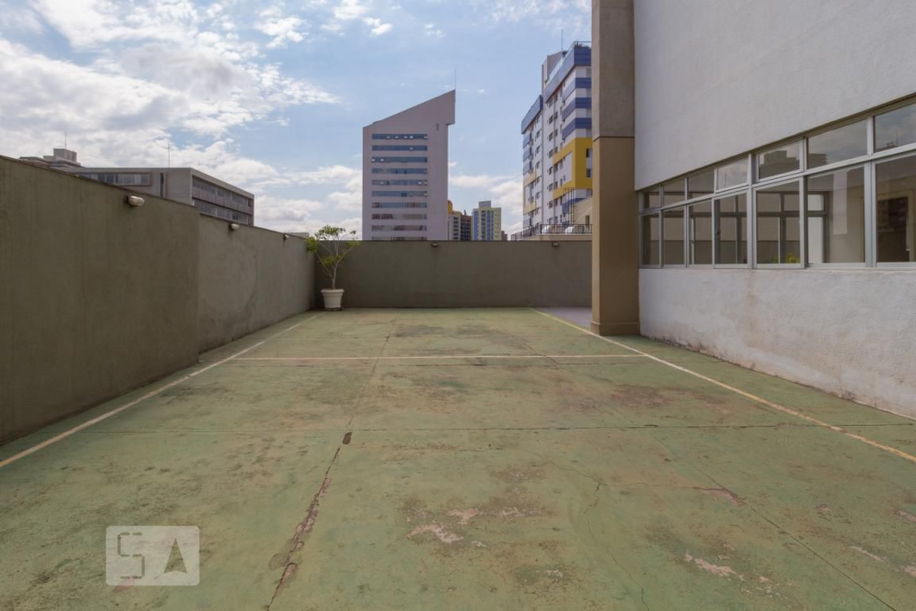 Quadra de esportes - Edifício Maria Alexandrina