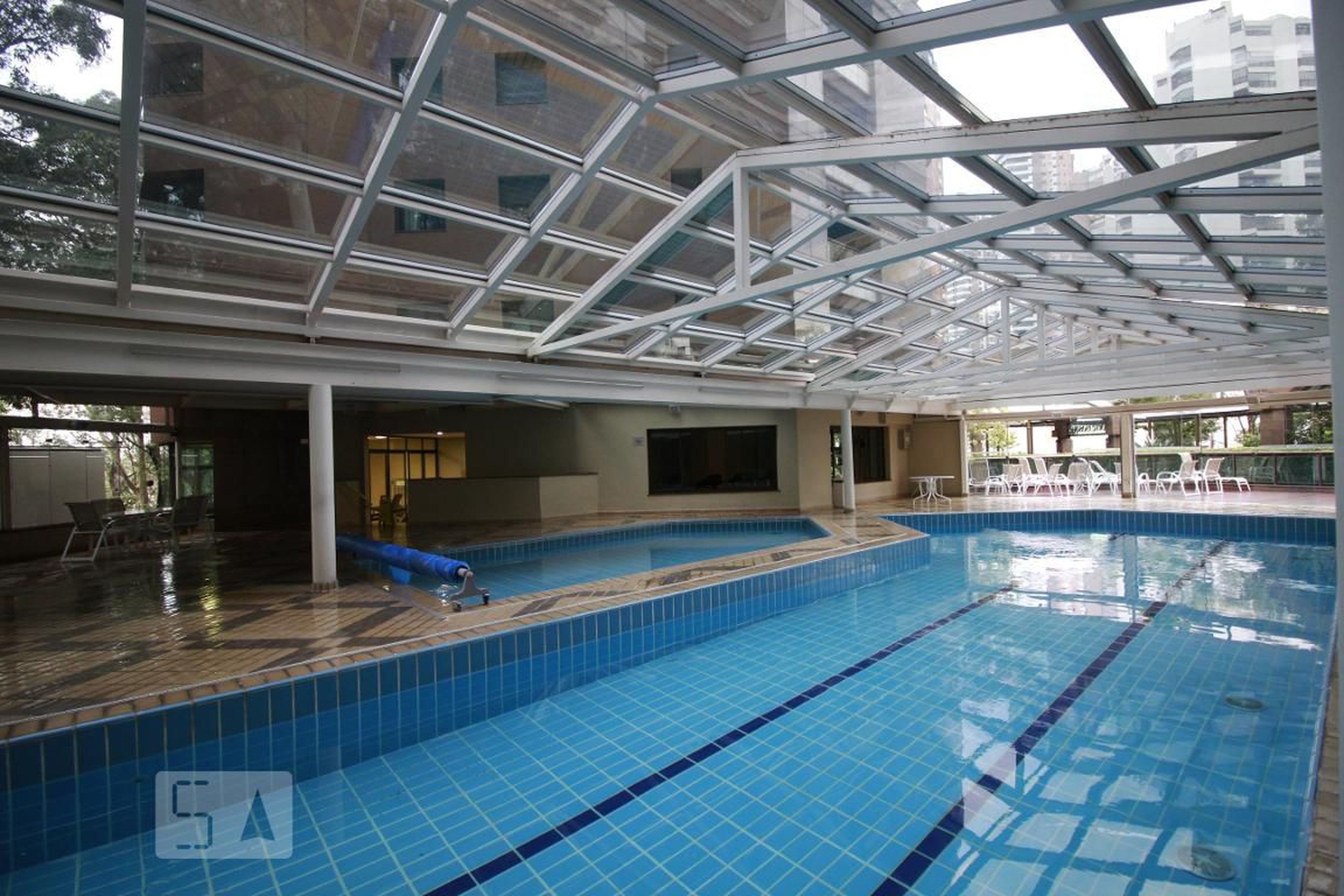 Piscina aquecida - Chacara Tangara