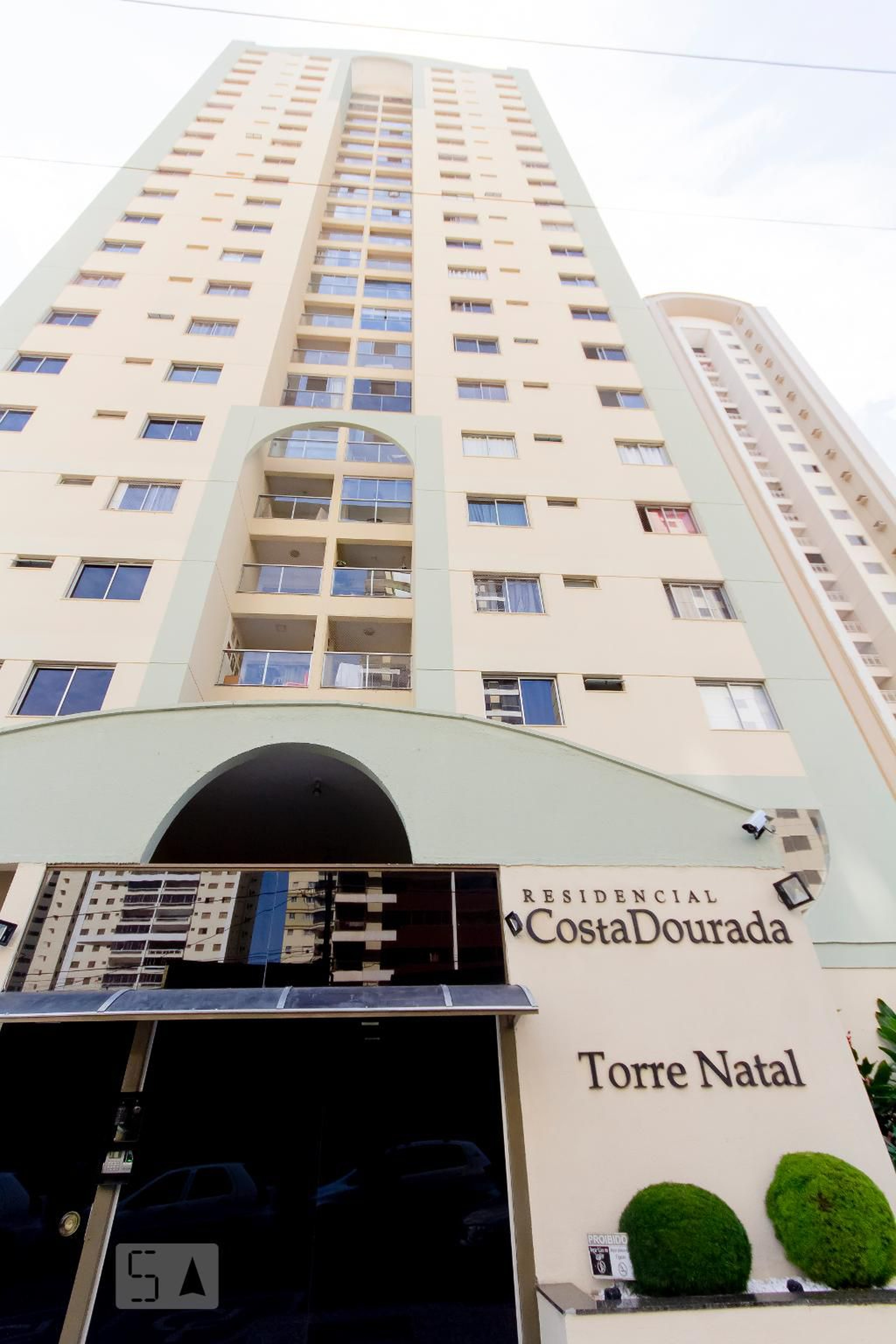 Fachada Residencial Costa Dourada  Portaria Natal