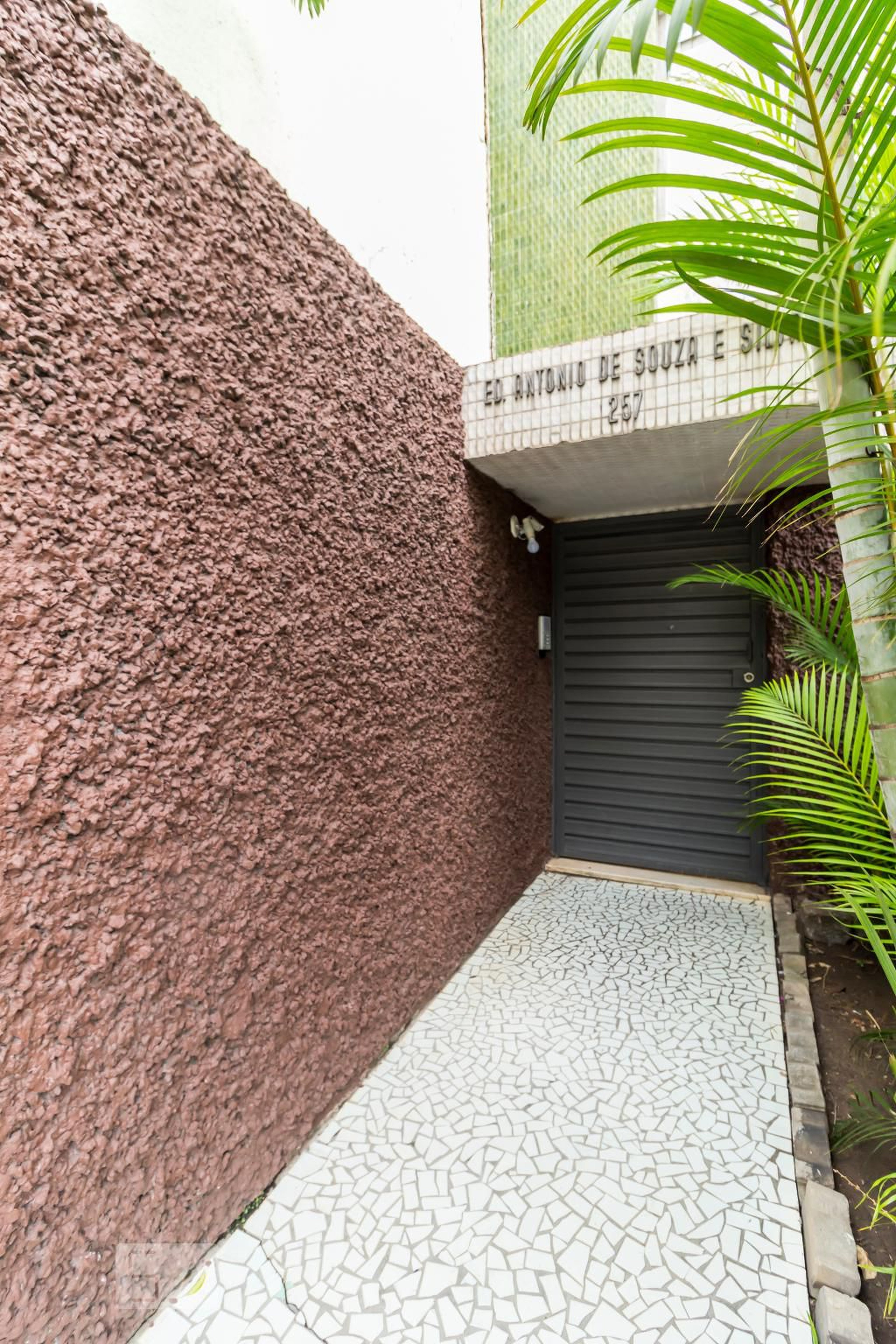 Entrada social - Antônio de Souza e Silva