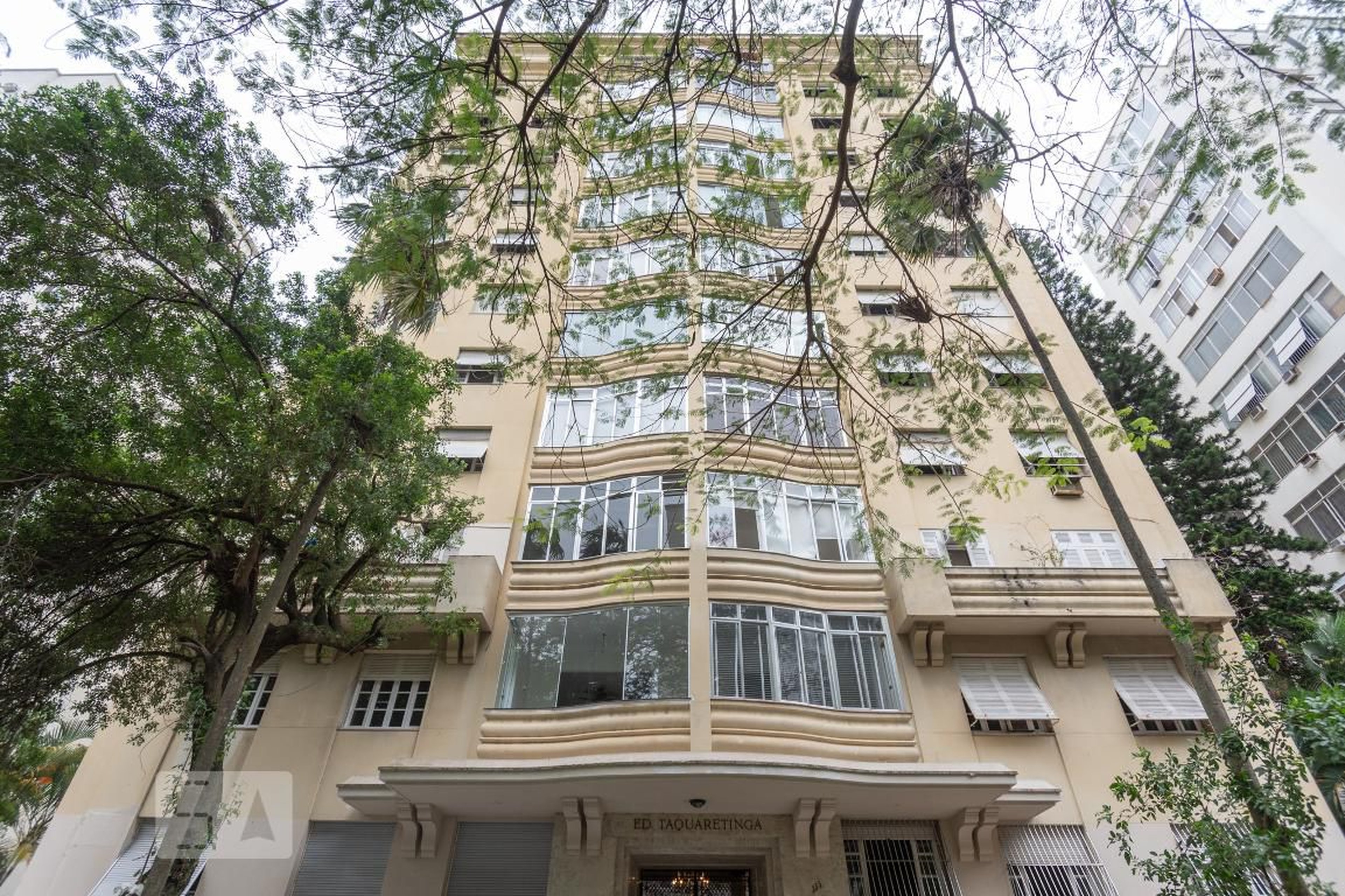 Fachada do prédio Edifício Taquaretinga