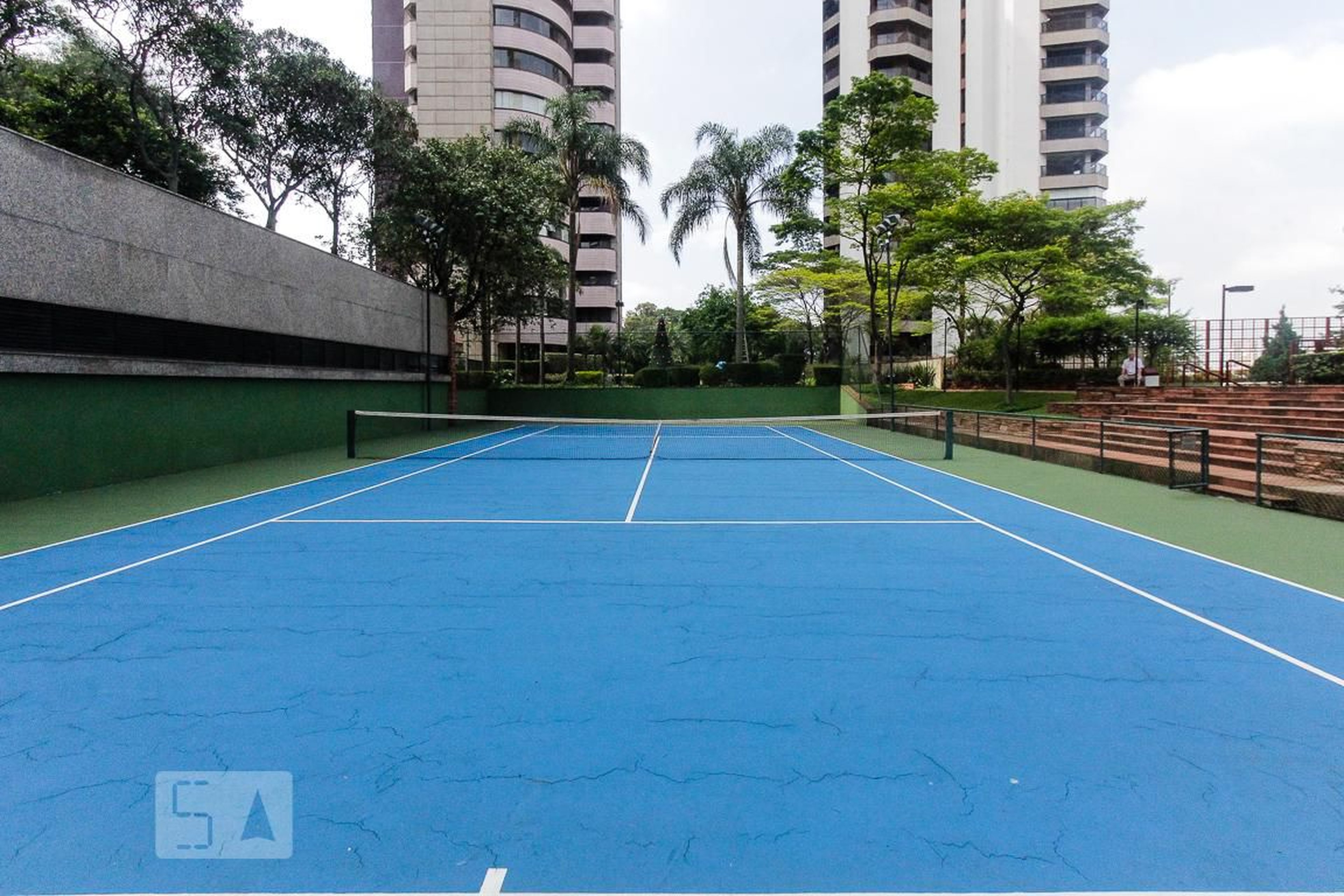 quadra de tênis - Chacara Analia Franco