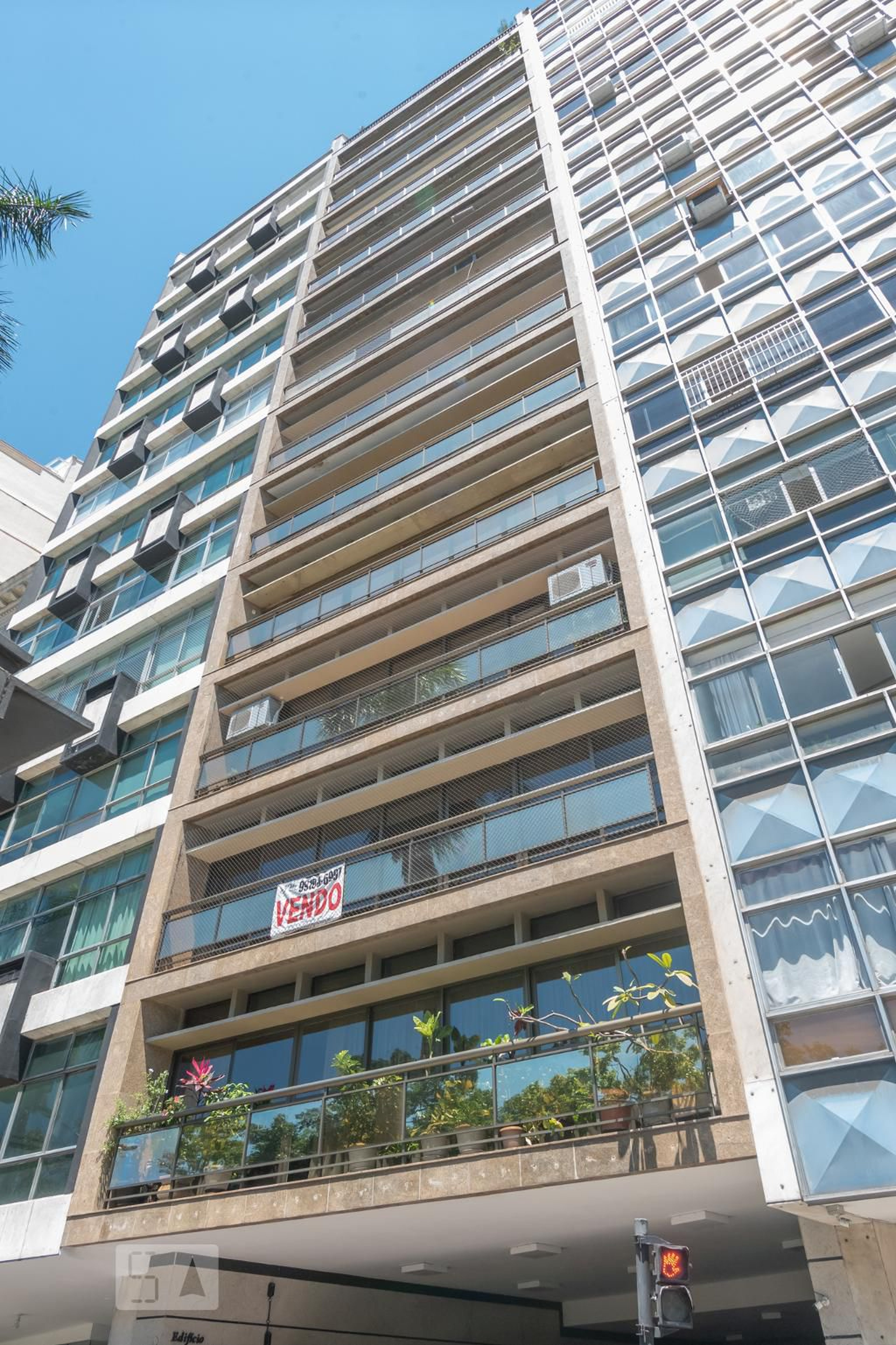 Fachada do prédio Edifício Maria Antonia