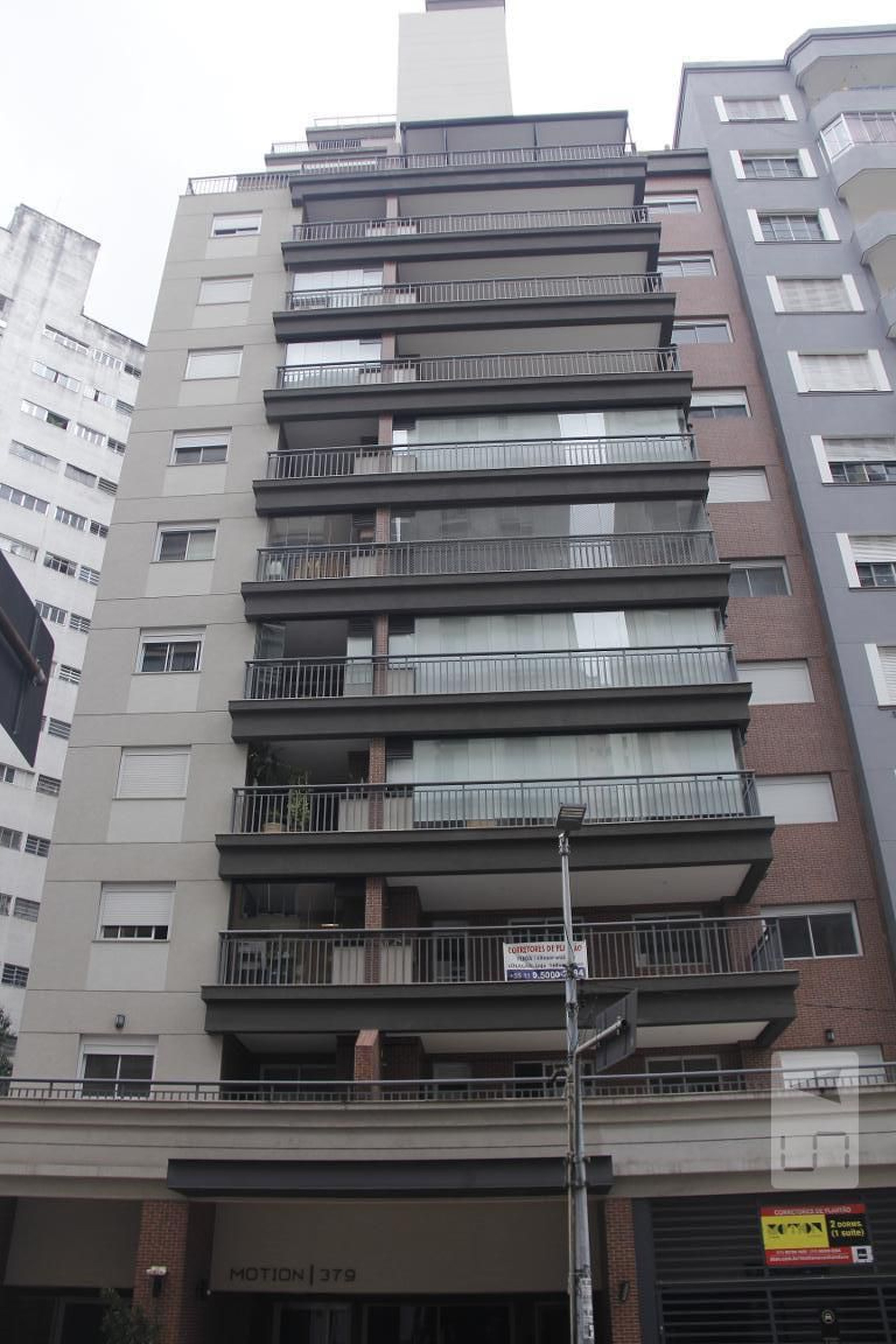 Fachada do Condomínio Condomínio Motion