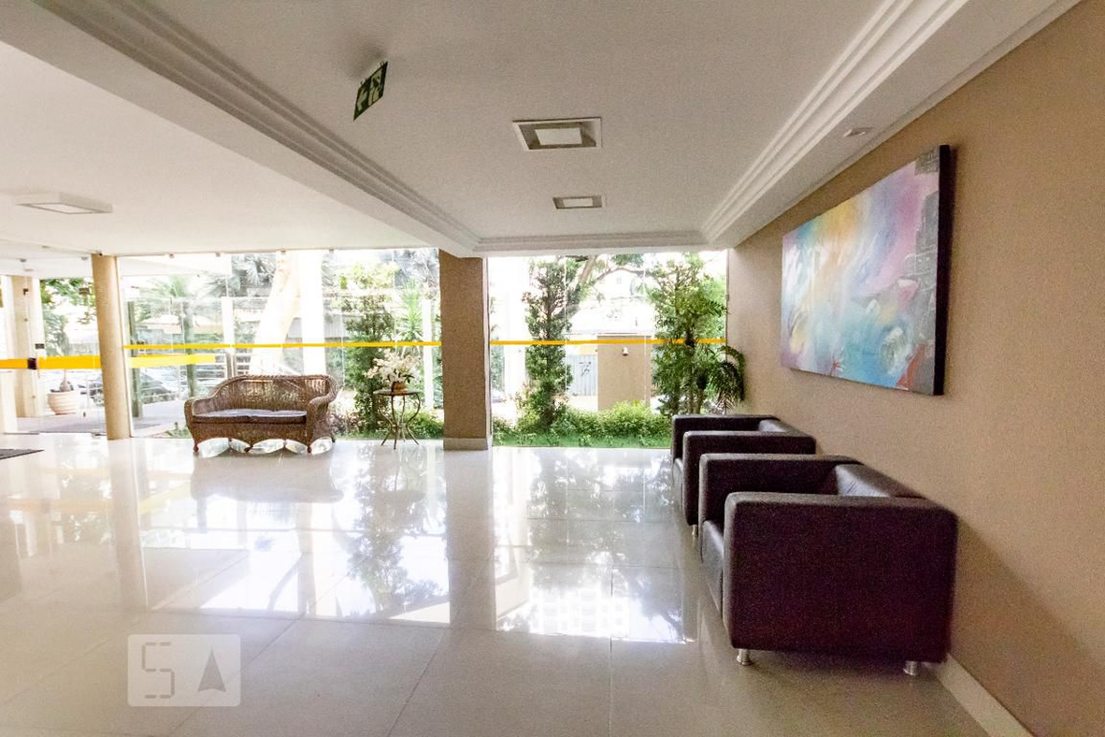 Hall de entrada - Residencial Aldeia da Serra