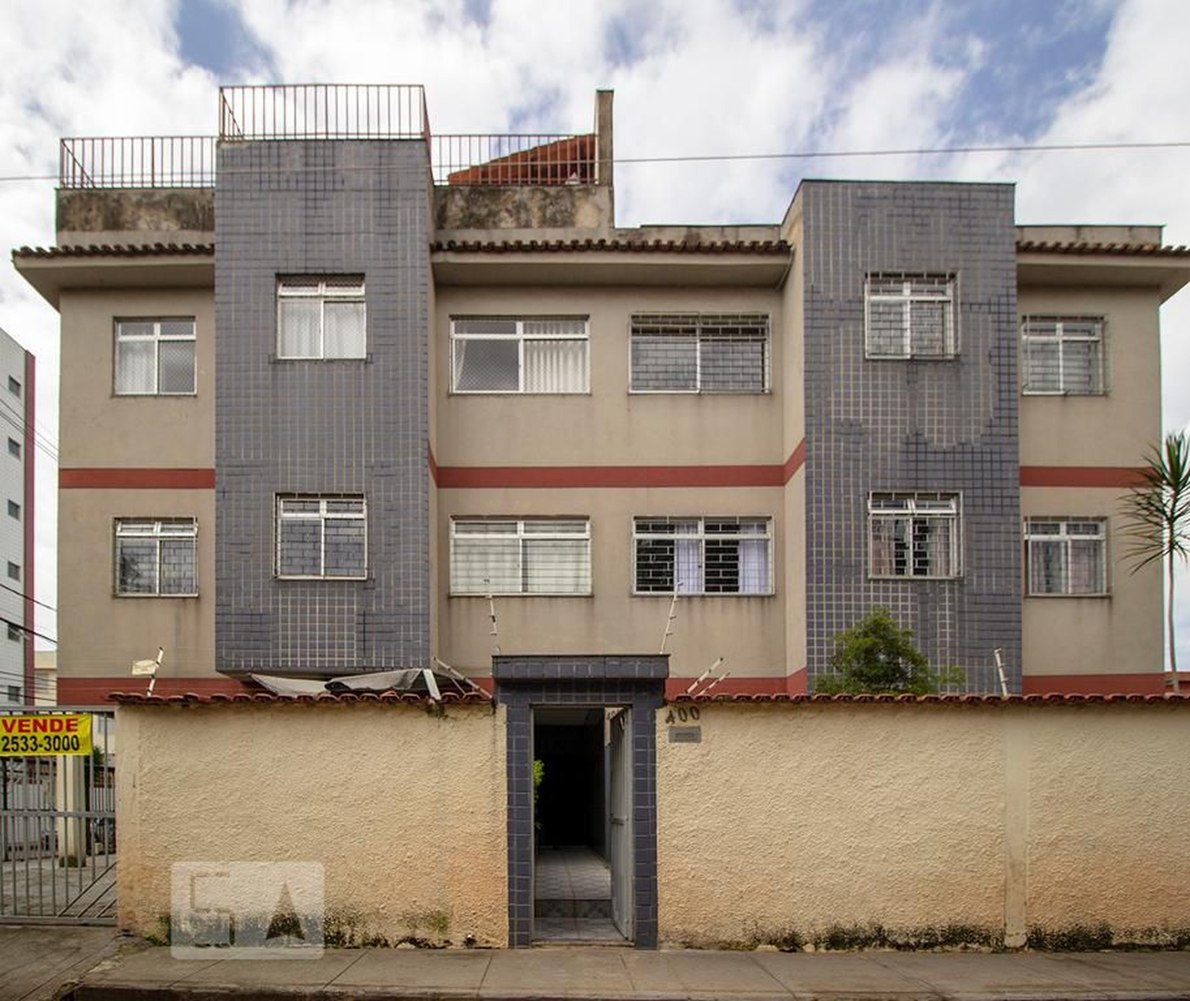 Fachada Condomínio em Rua Apolo, 400