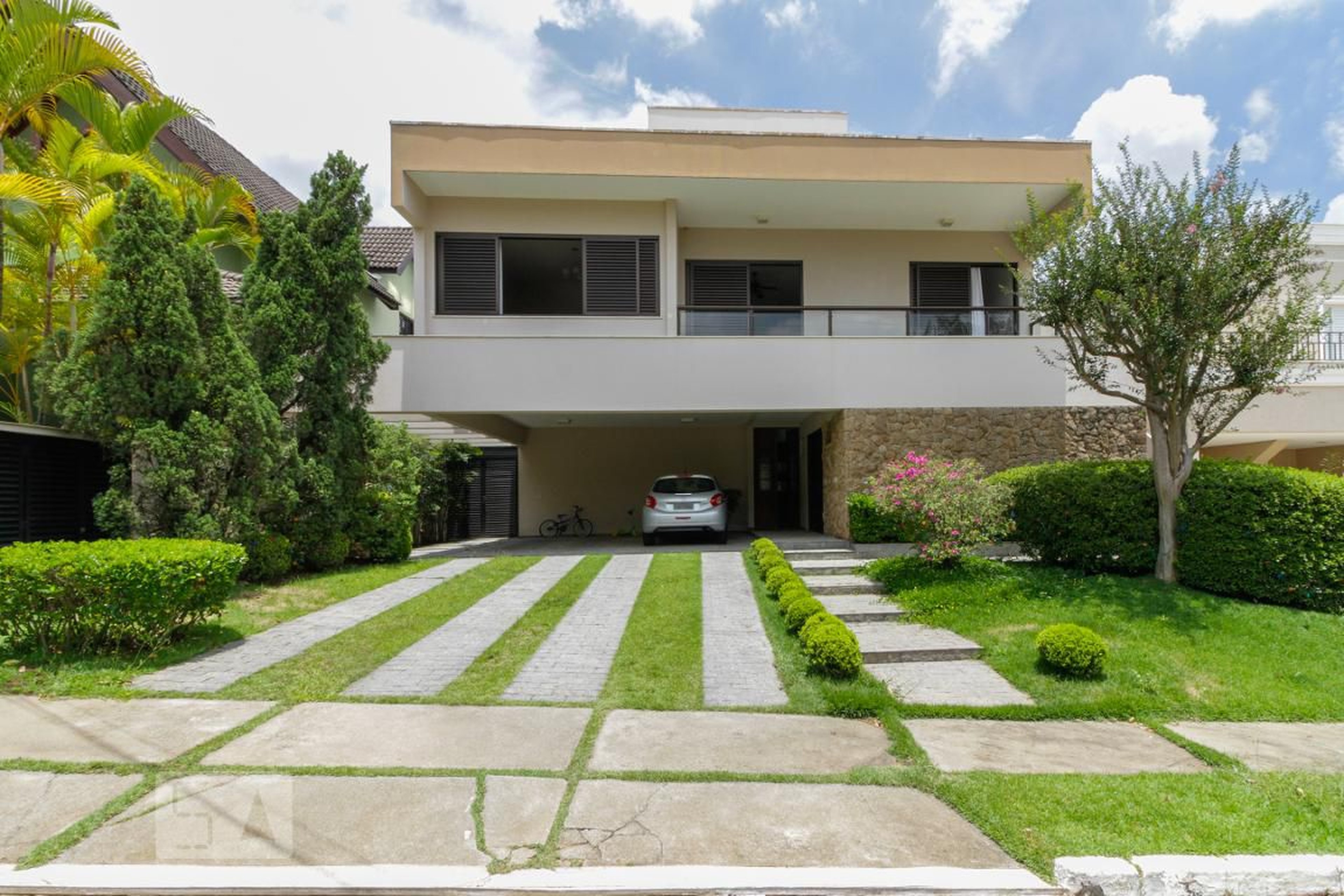 Fachada Condomínio Casa Alameda Atenas, 82,  Alphaville Residencial Um