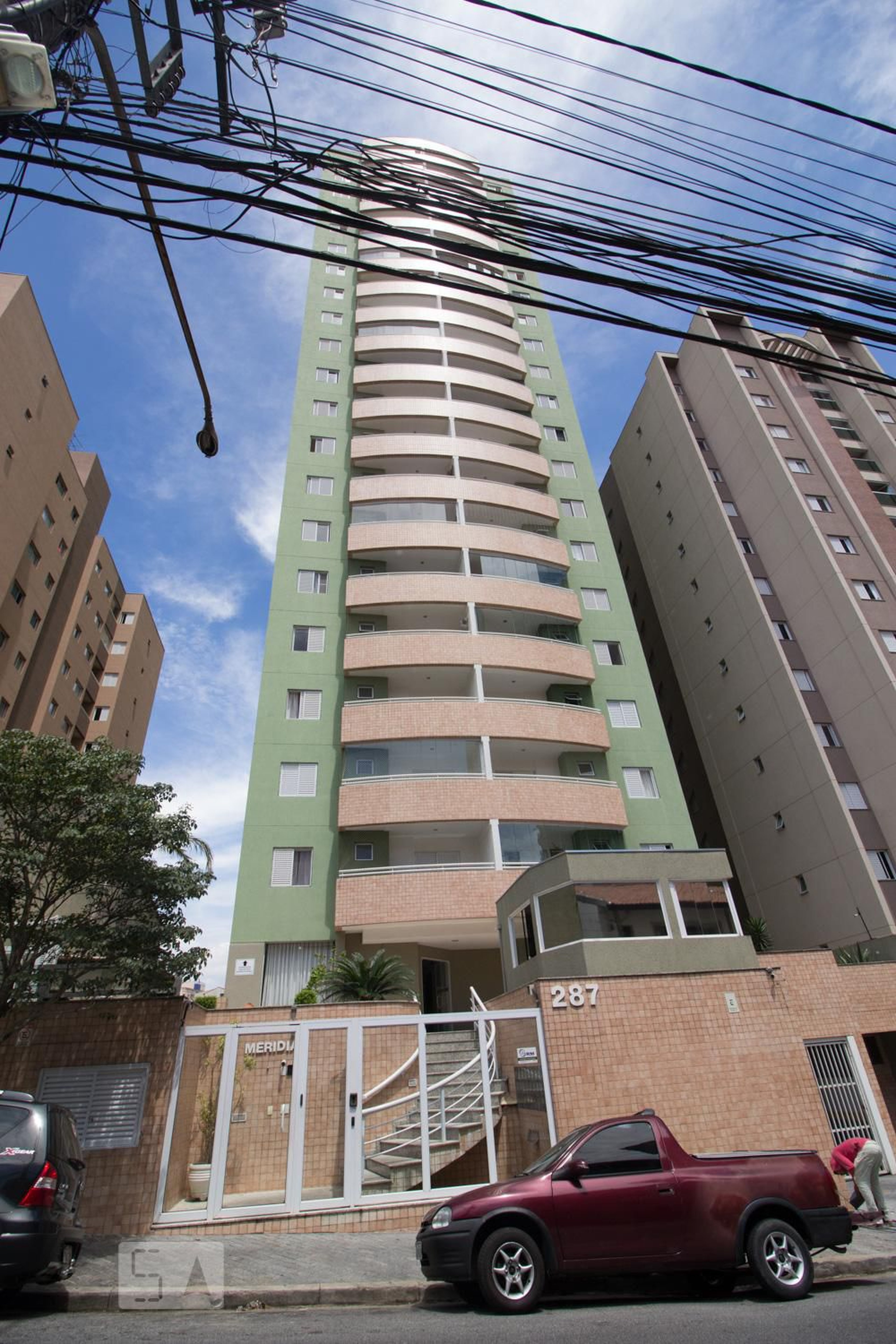 Fachada do Prédio Residencial Meridian