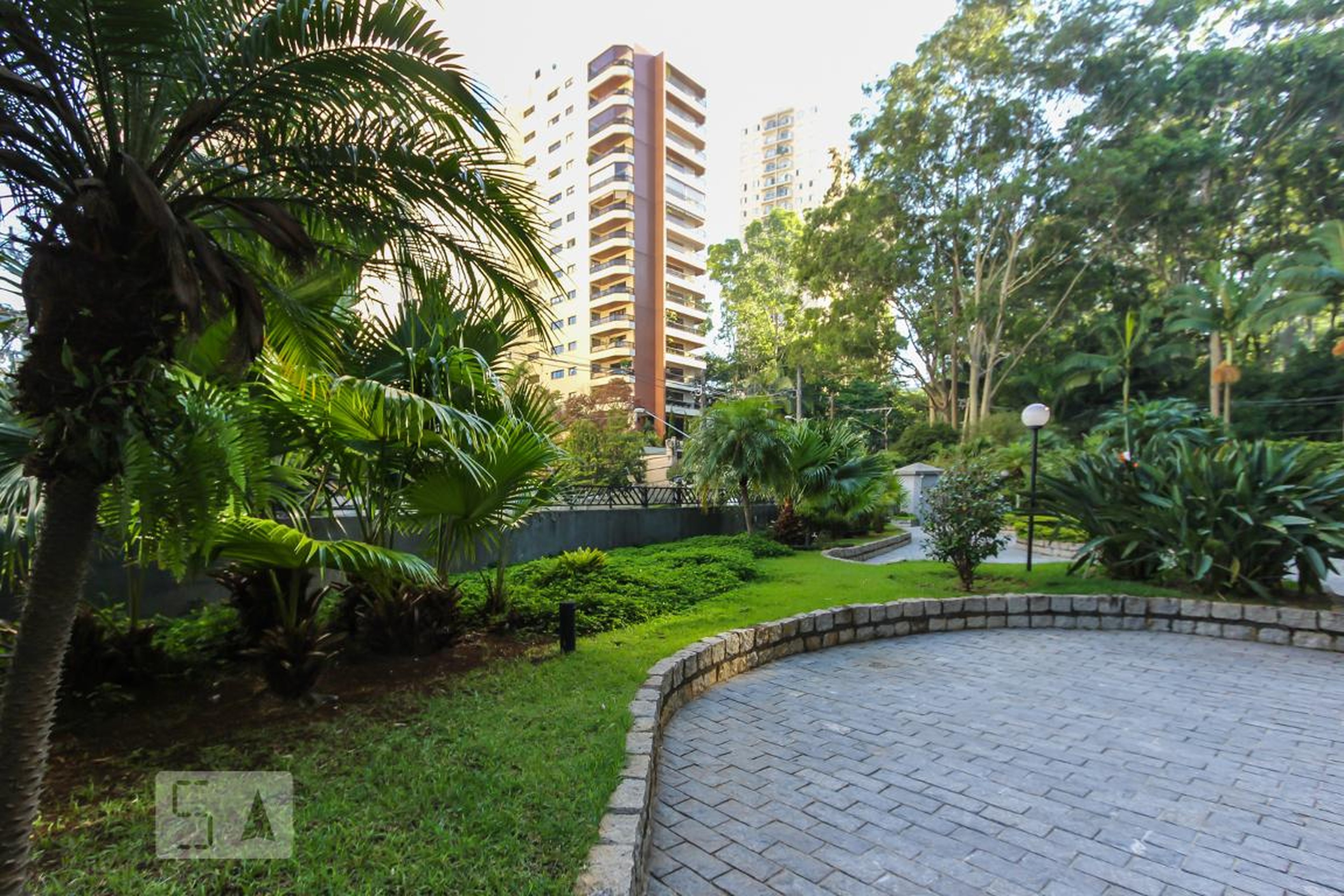 área externa - Villa Borghese