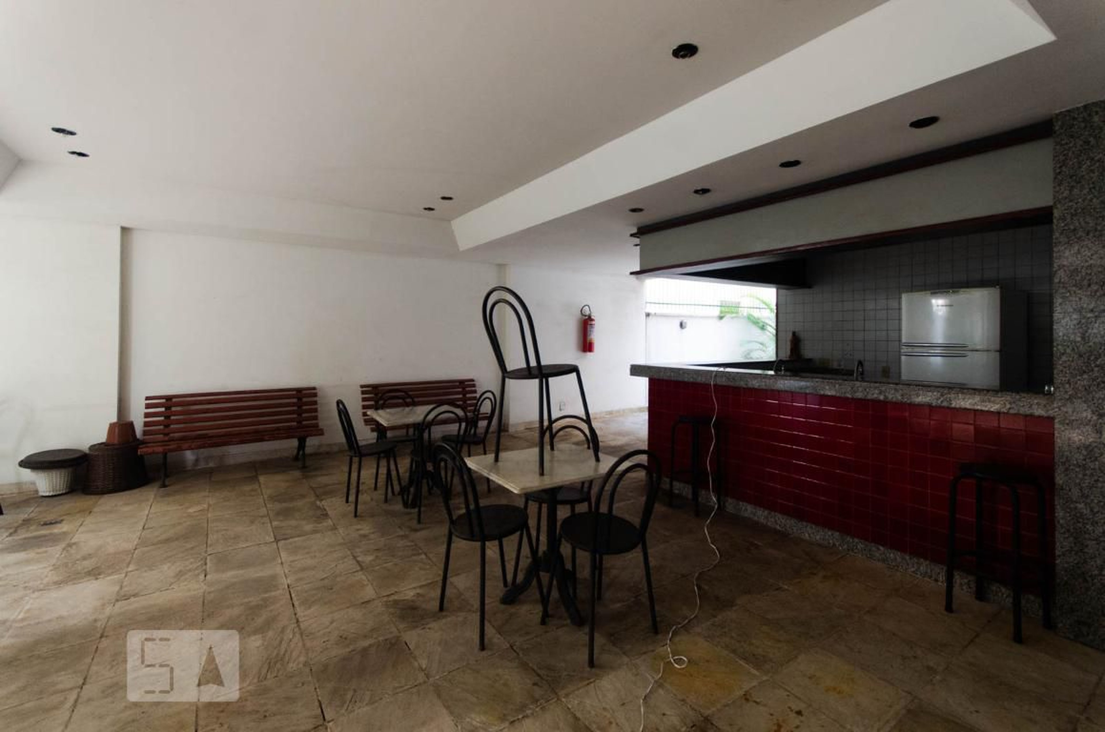 Salão de festa - Loft Leblon