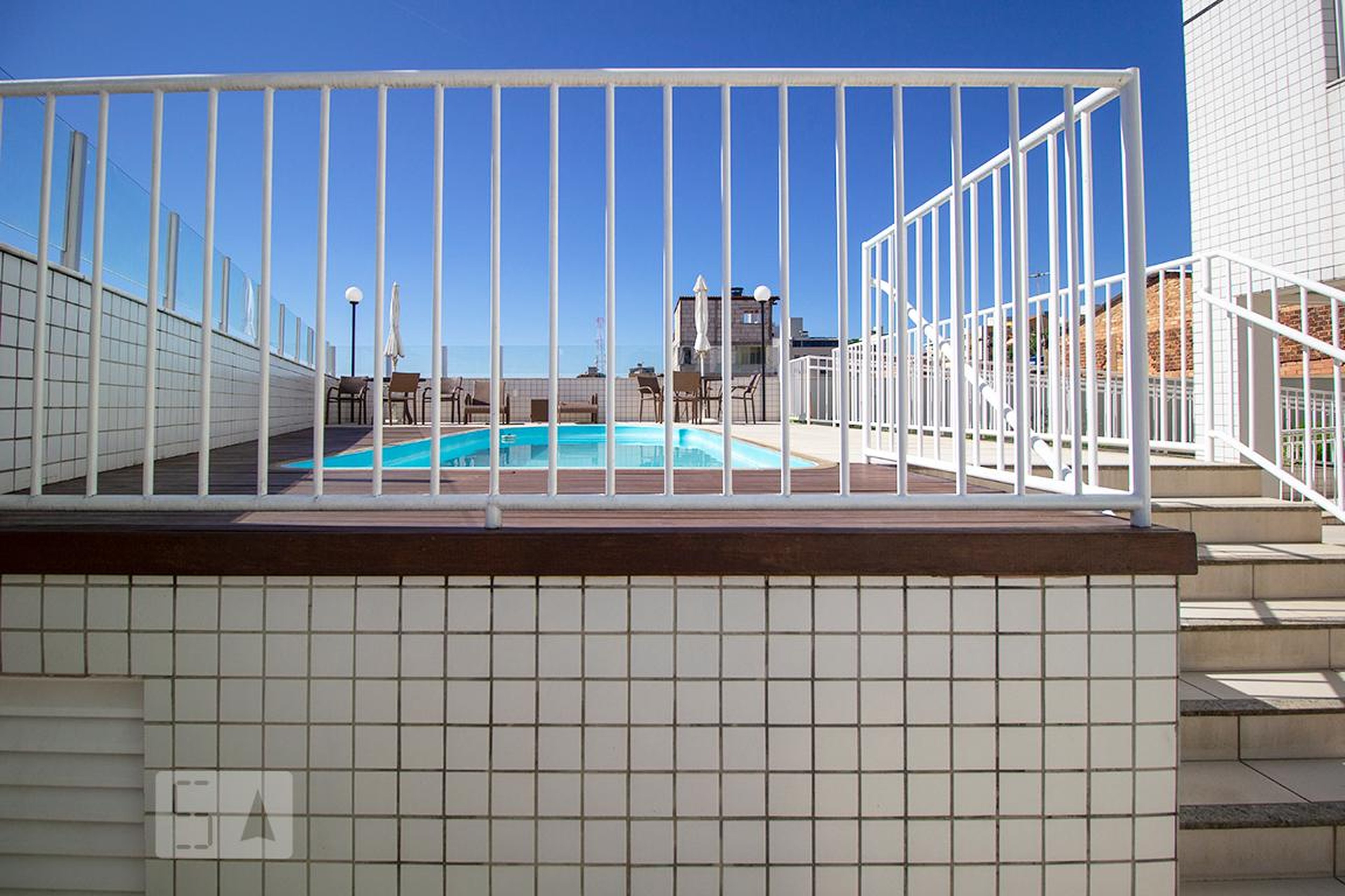 Área da piscina - 