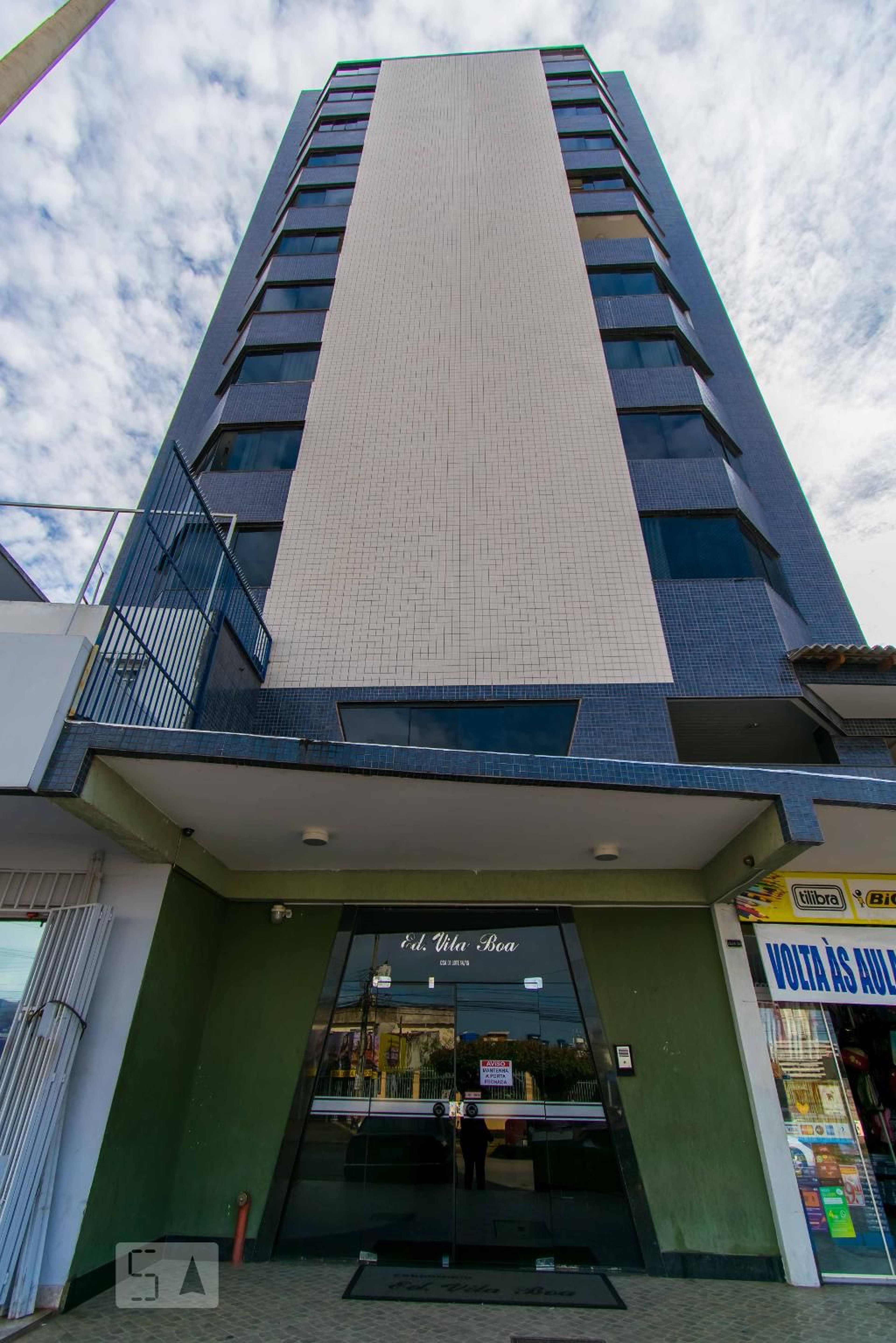 Fachada Condomínio Vila Boa