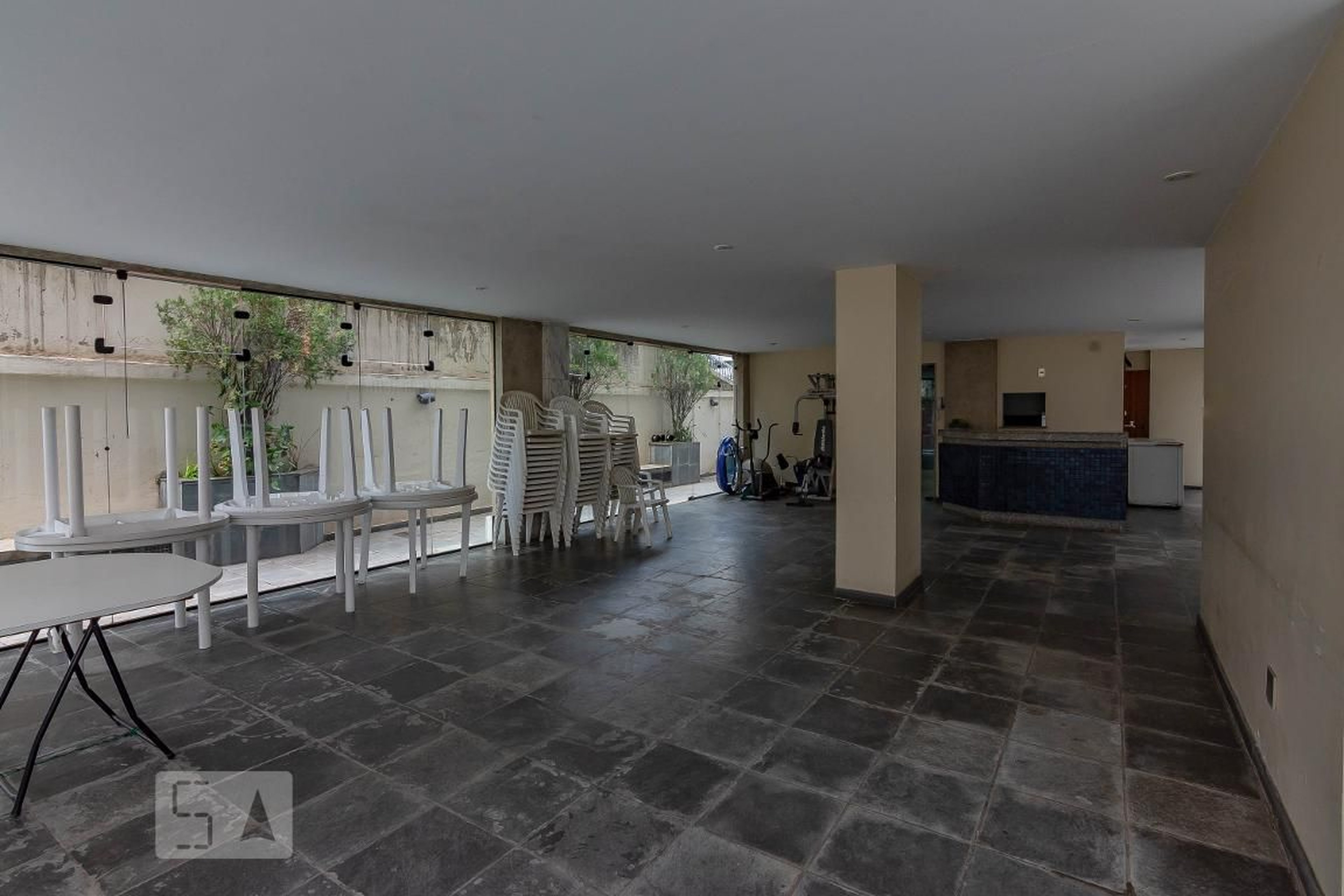 Salão de festas - Edifício Asdrubal Oliveira Freire