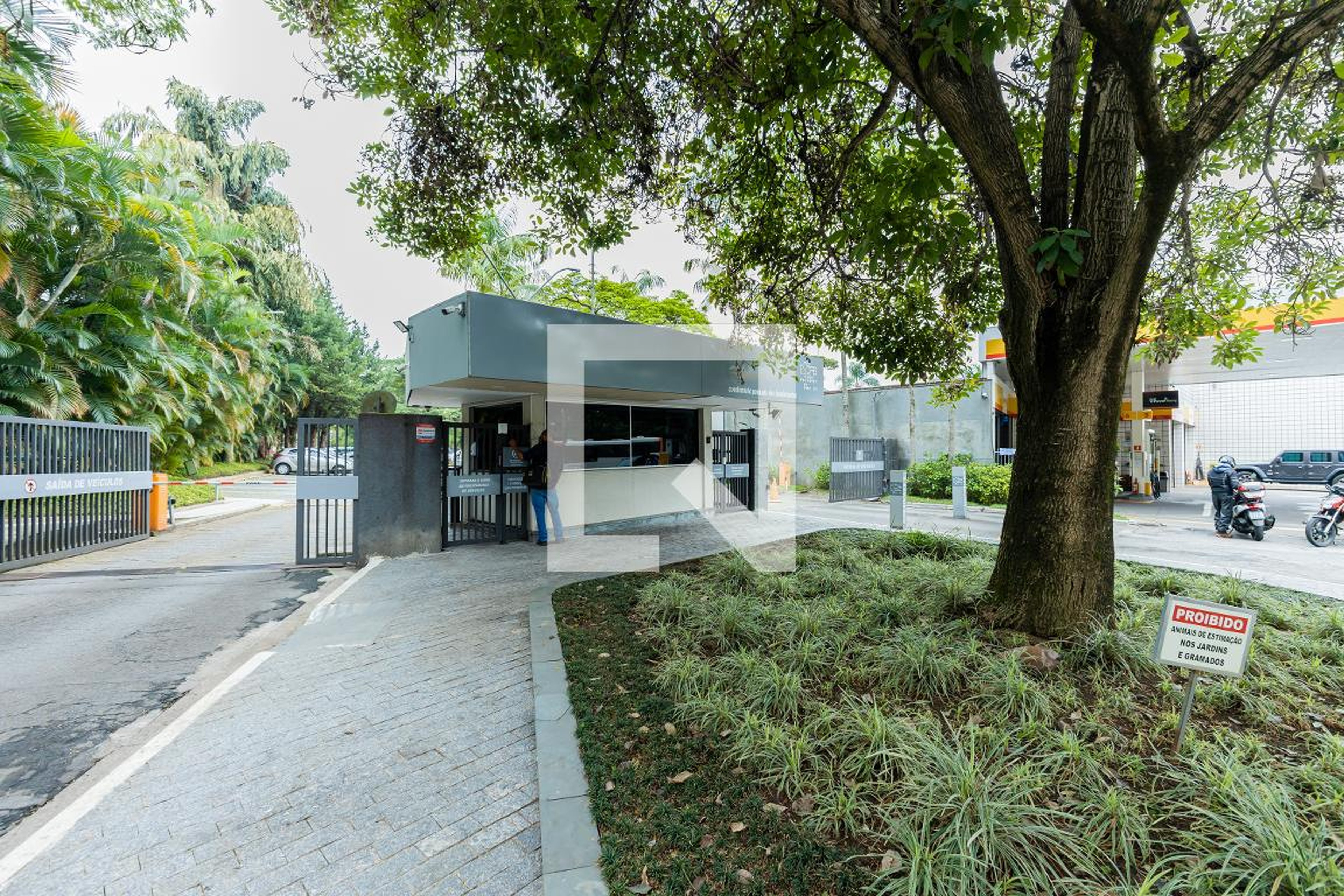 Fachada do Condomínio Condomínio Pousada dos Bandeirantes