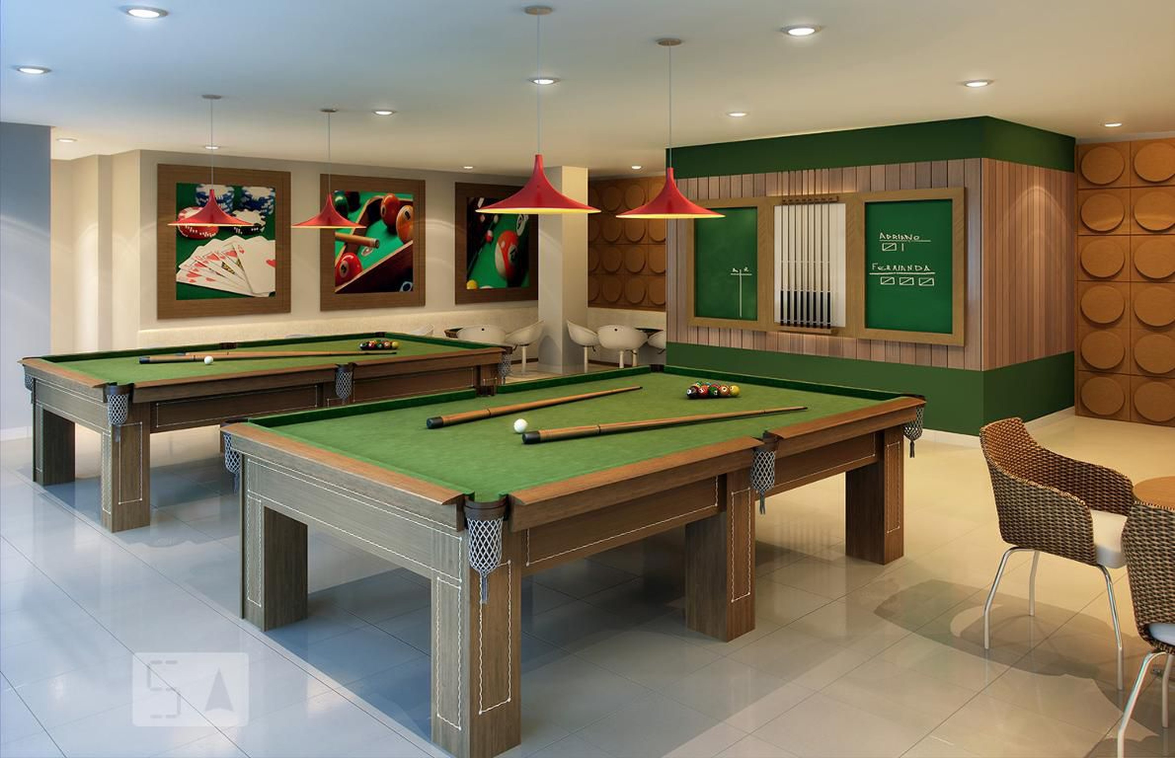 Salão  de jogos - Domo Life