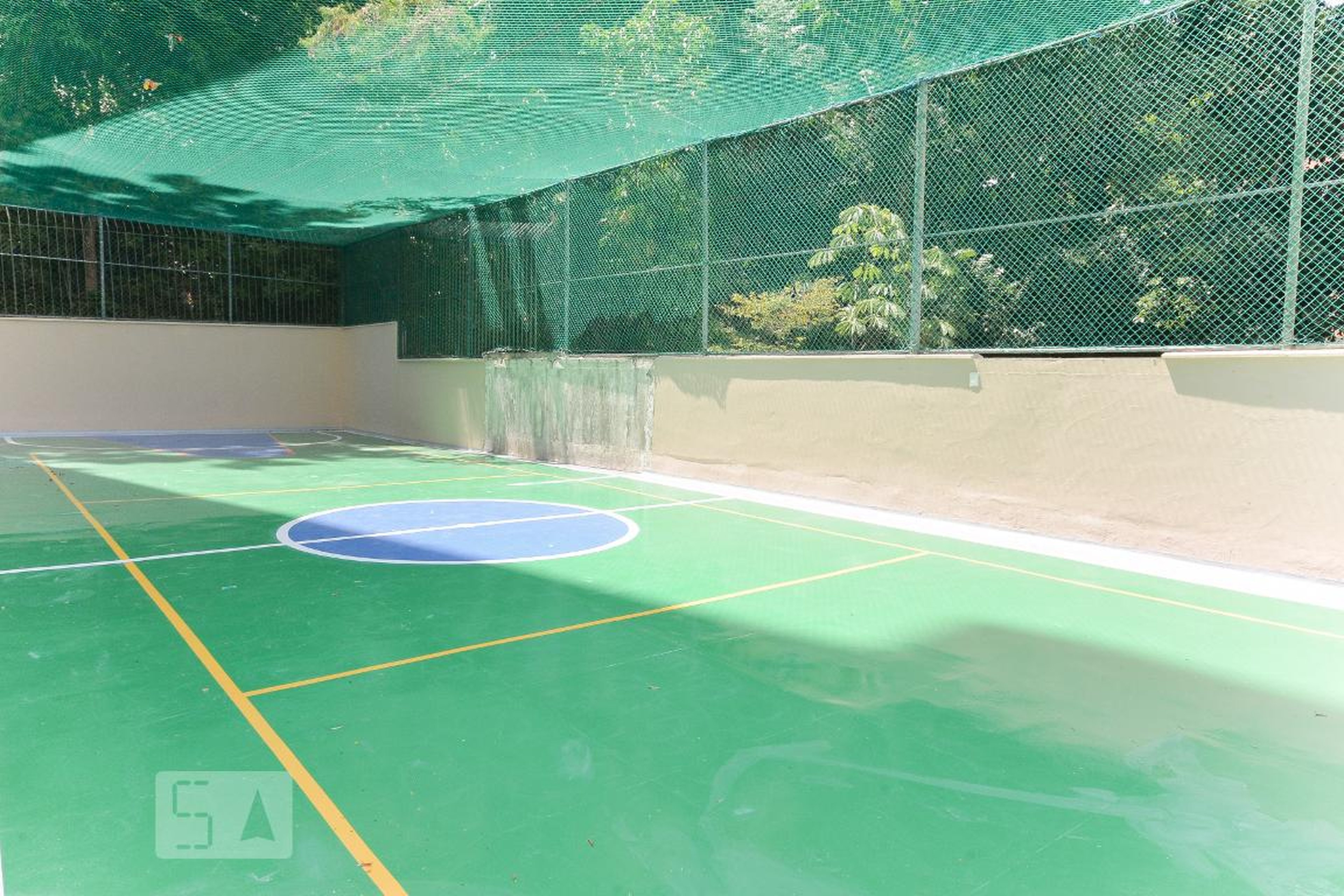 Quadra de esportes - Edifício Bandeirante Pedro Lobo