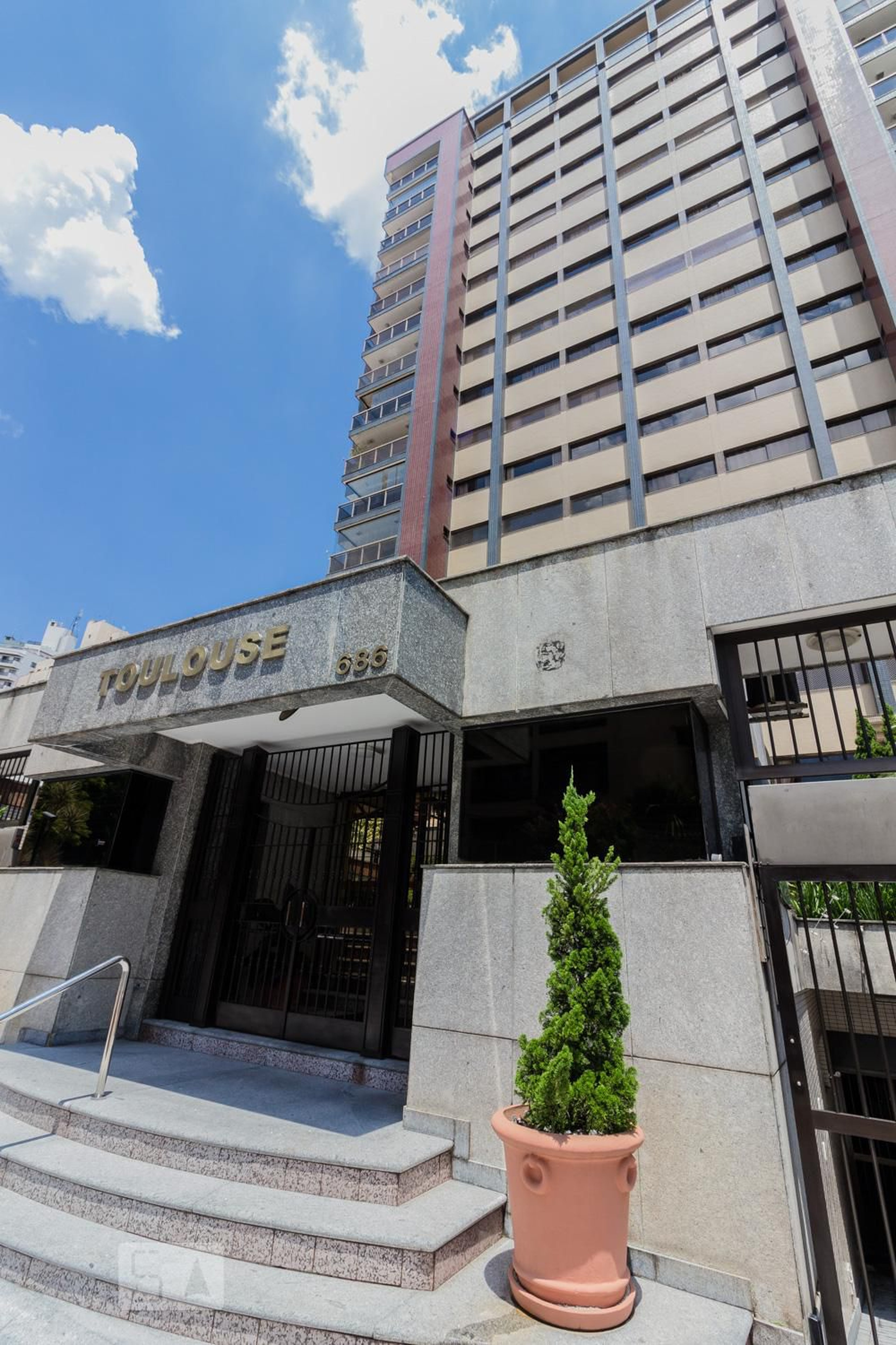 Fachada do Prédio Edifício Toulouse