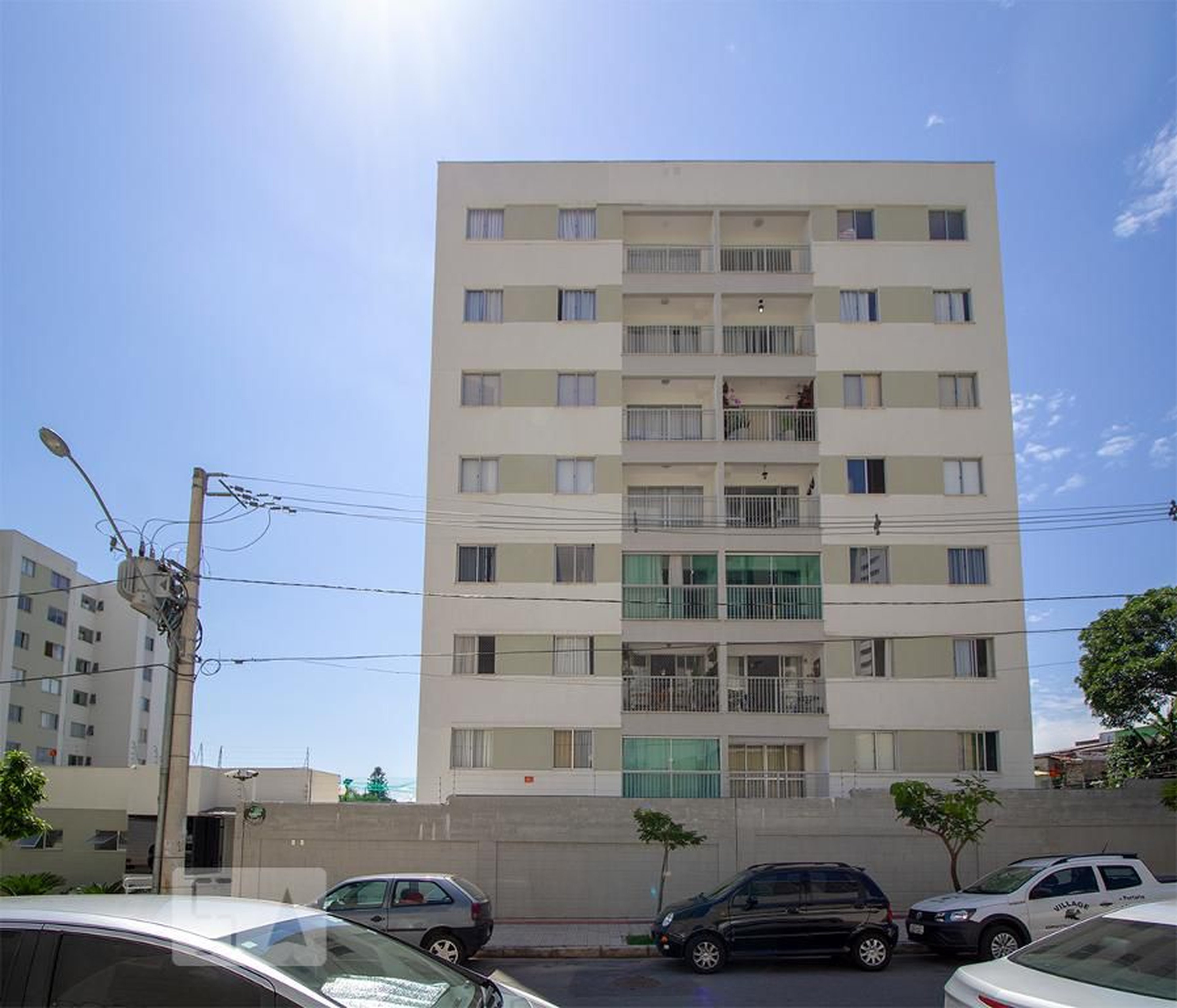 Fachada Condomínio em Rua Sargento Robson da Cruz, 50