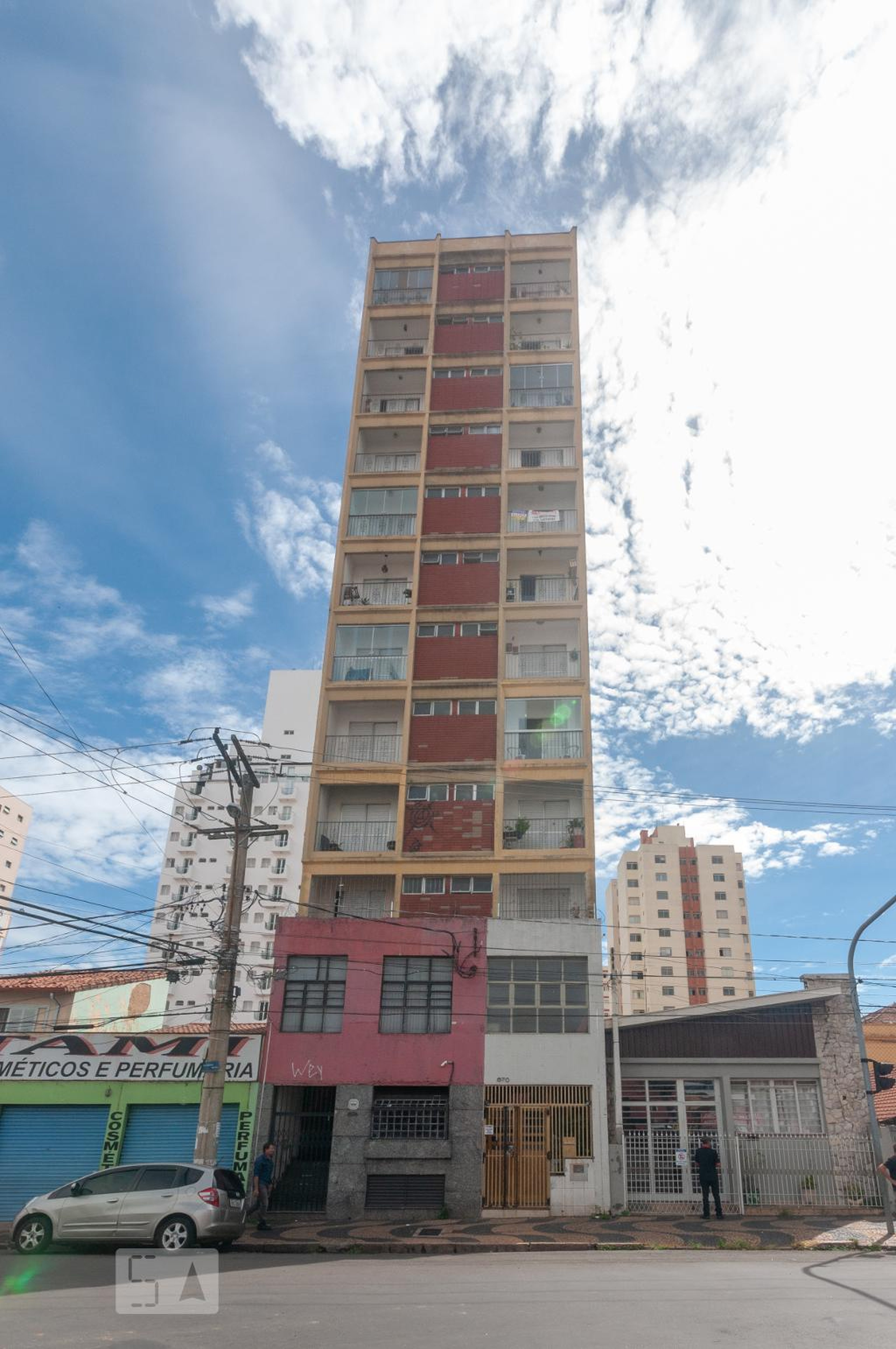 Fachada Condomínio em Rua Saldanha Marinho, 870