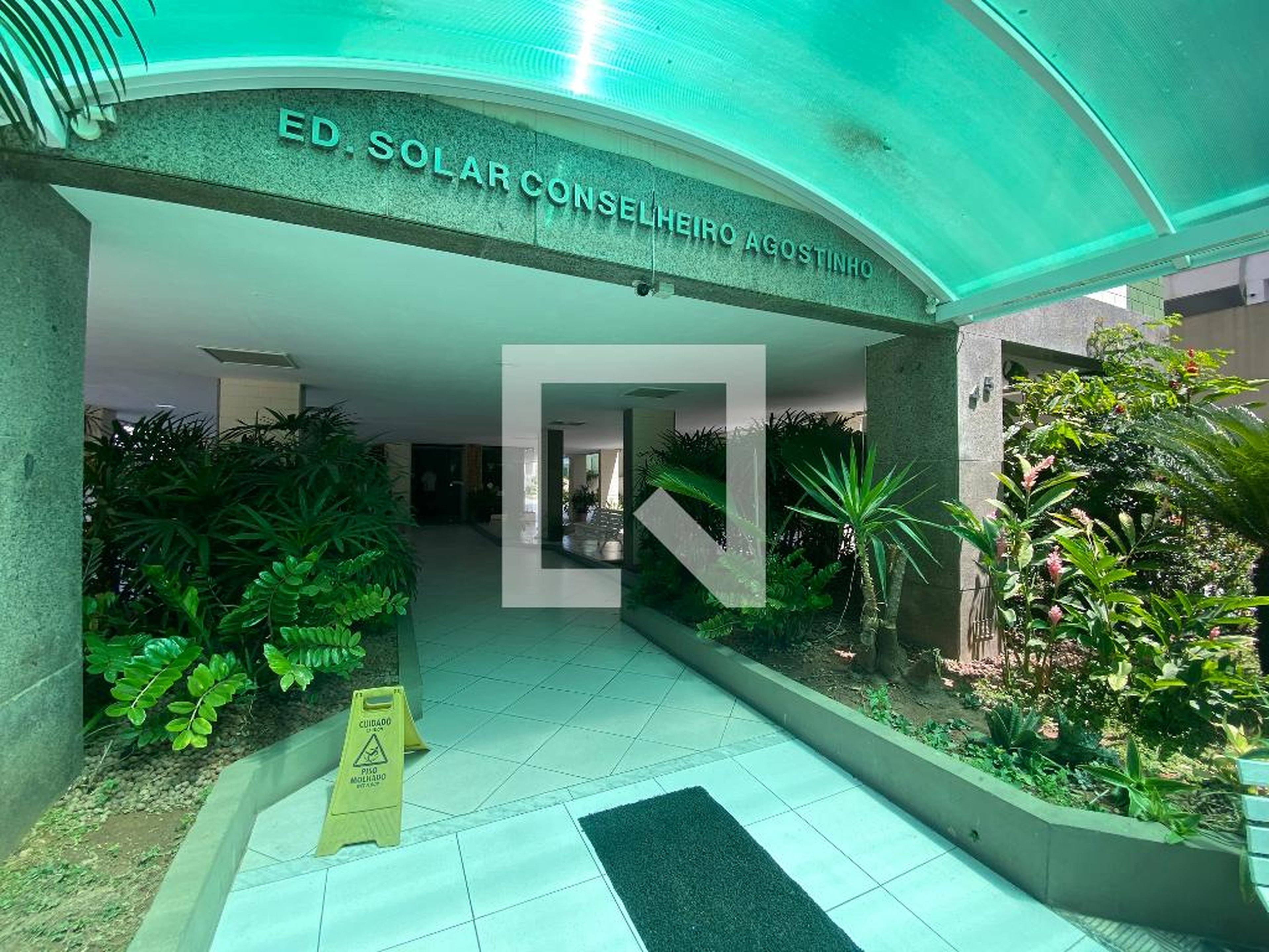 Hall de entrada - Solar Conselheiro Agostinho