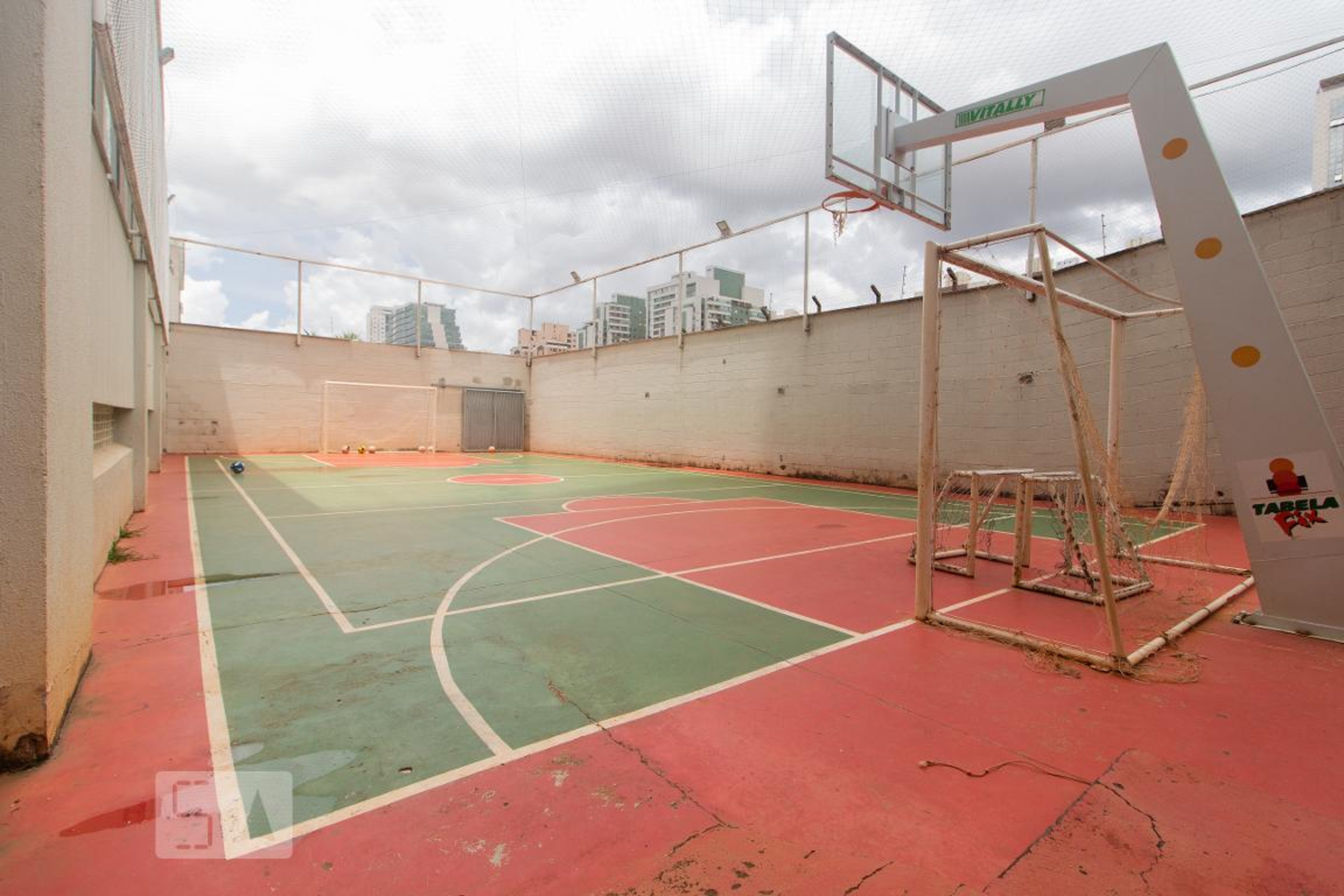 Quadra poliesportiva - Vitali Arquitetura e Lazer