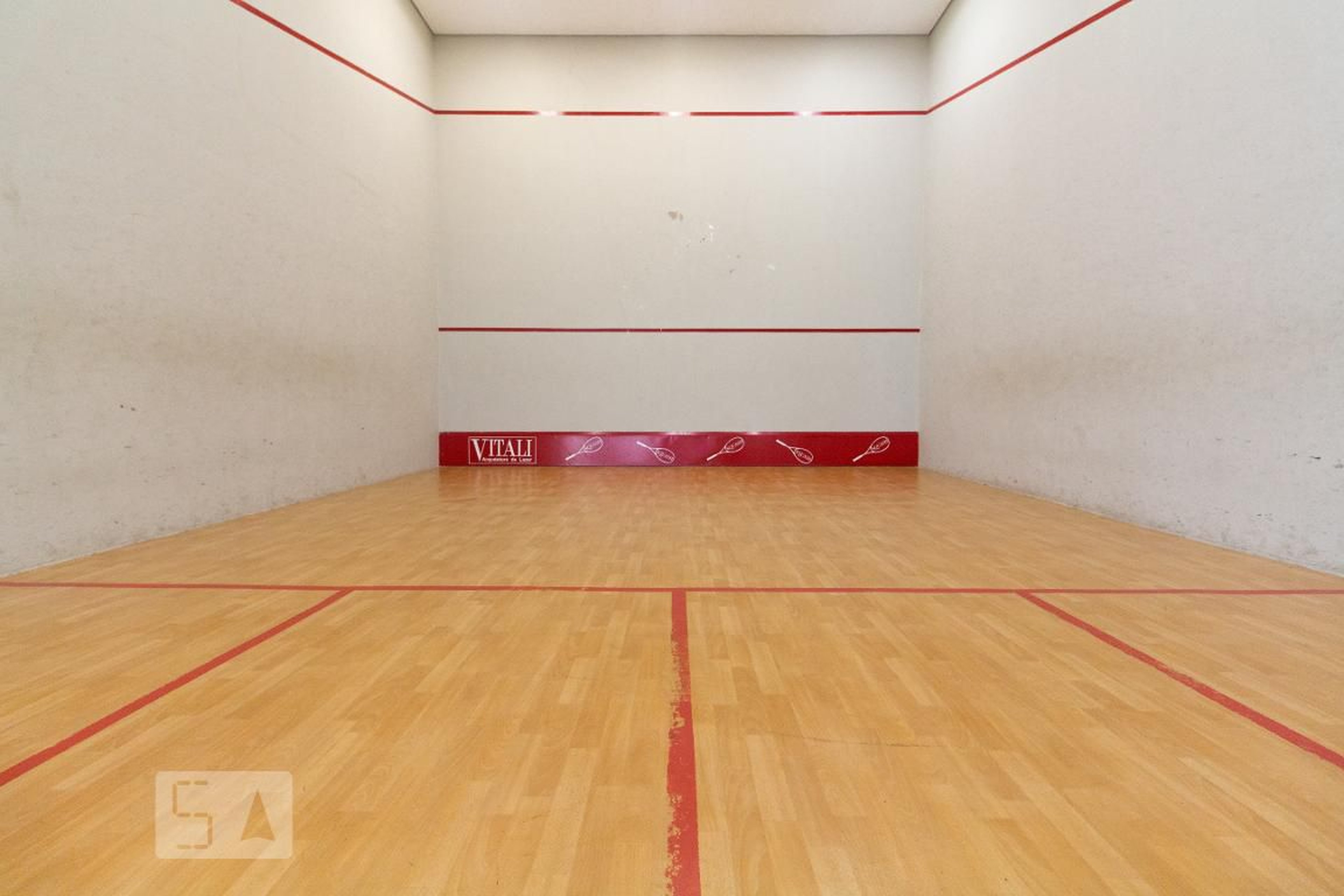 Quadra de squash - Vitali Arquitetura e Lazer