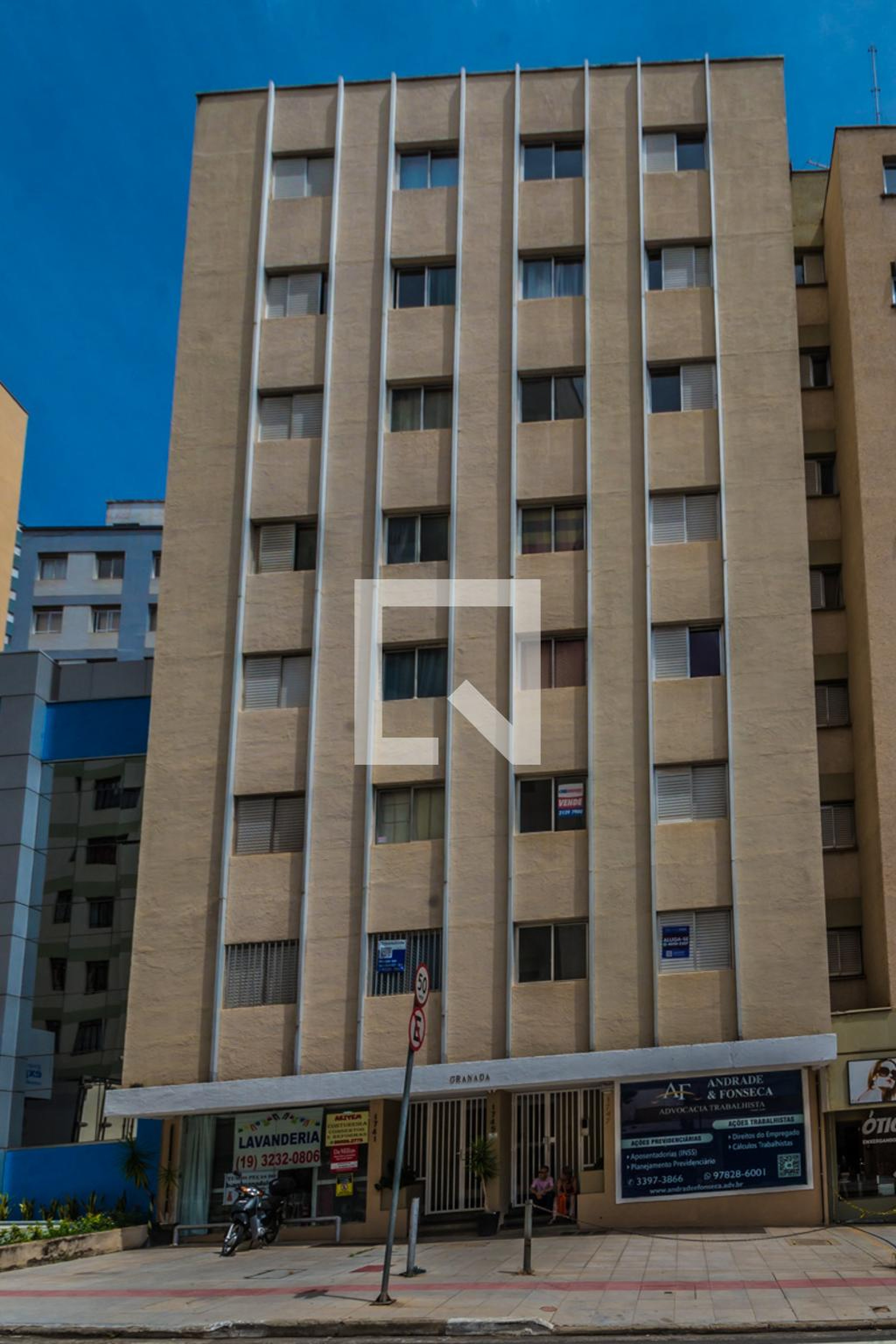 Fachada Condomínio em Avenida Francisco Glicério, 1745