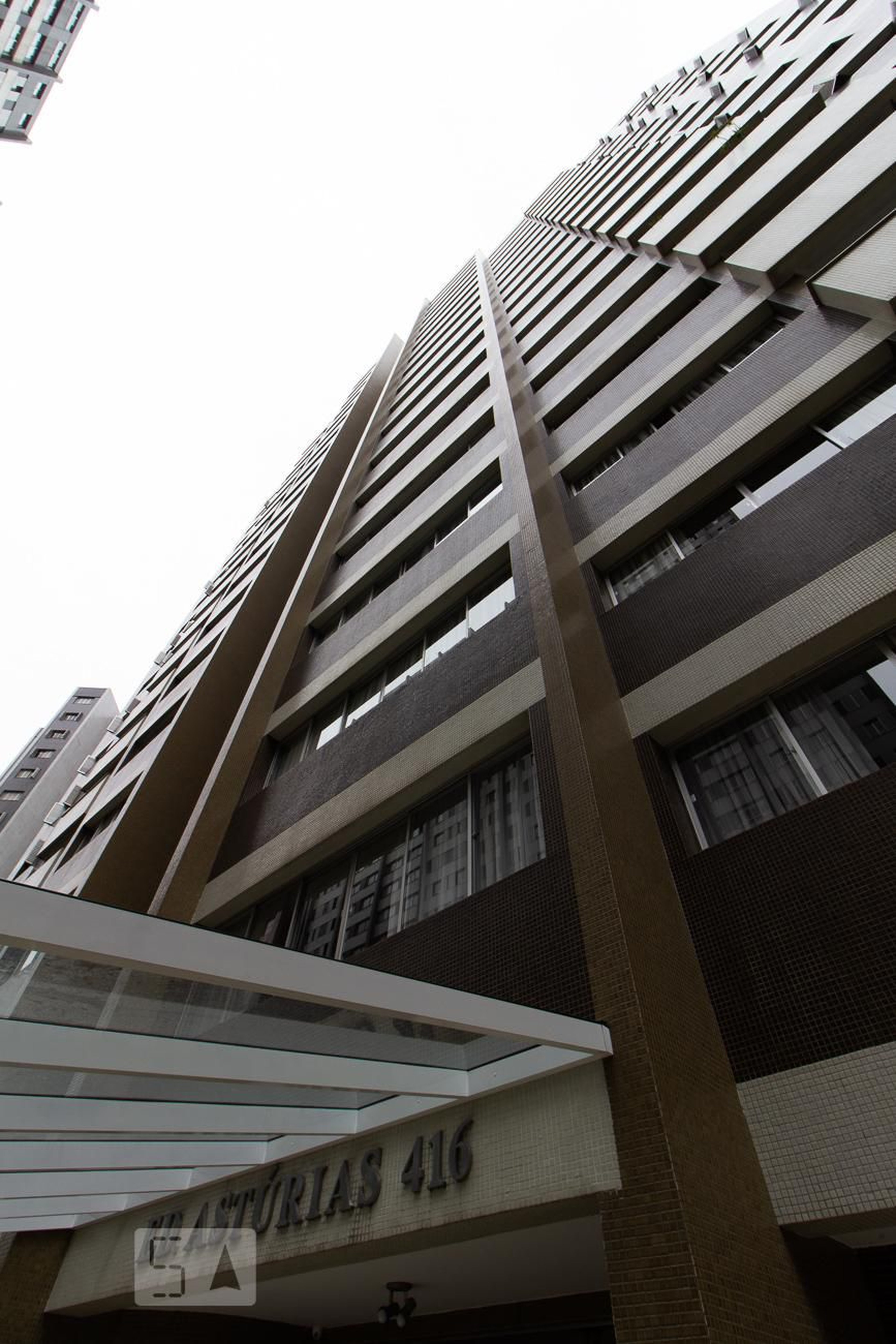 Fachada Condomínio em Rua Pasteur, 416