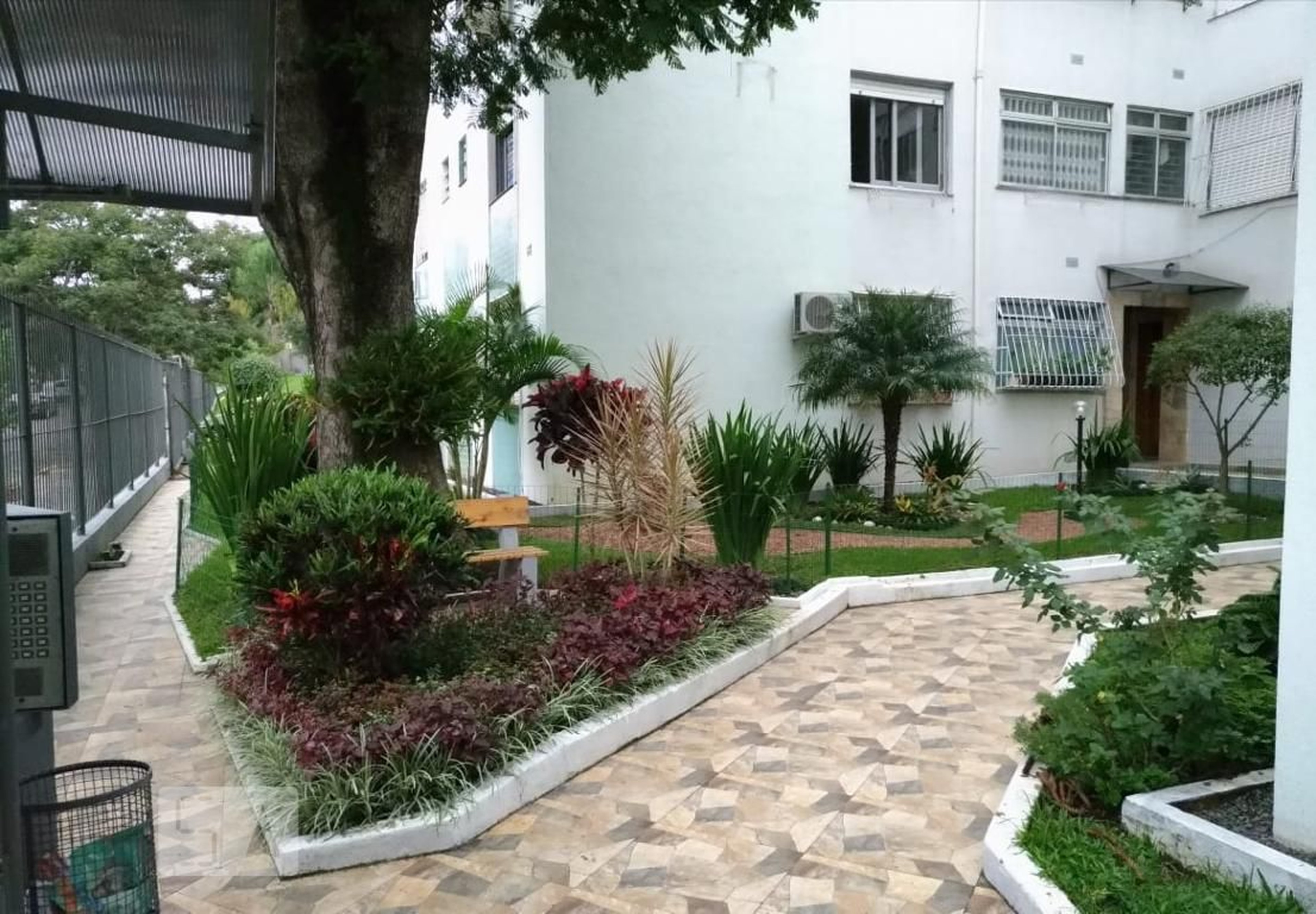 Área externa - Jardim de Bragança