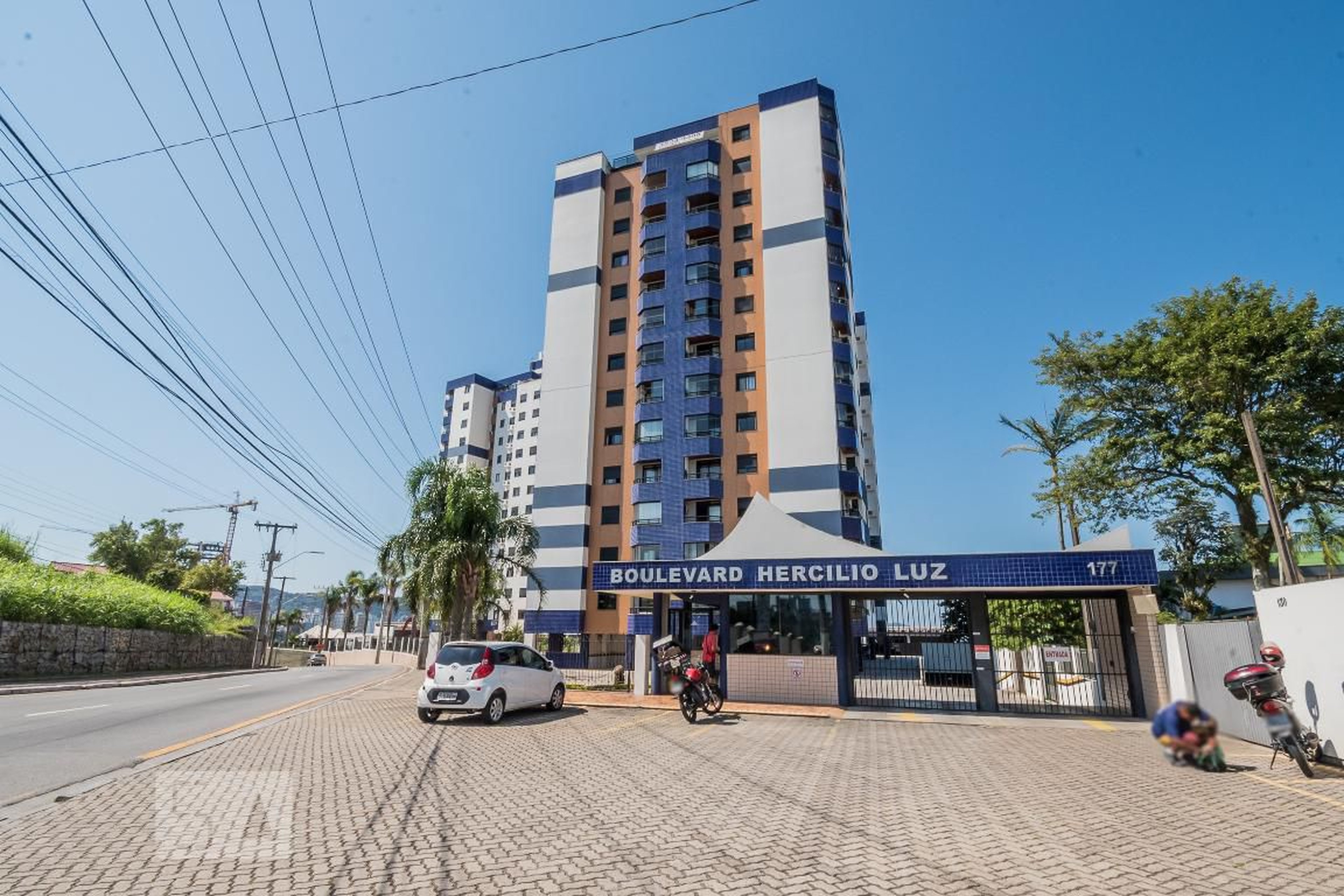 Fachada Condomínio Boulevard Hercílio Luz